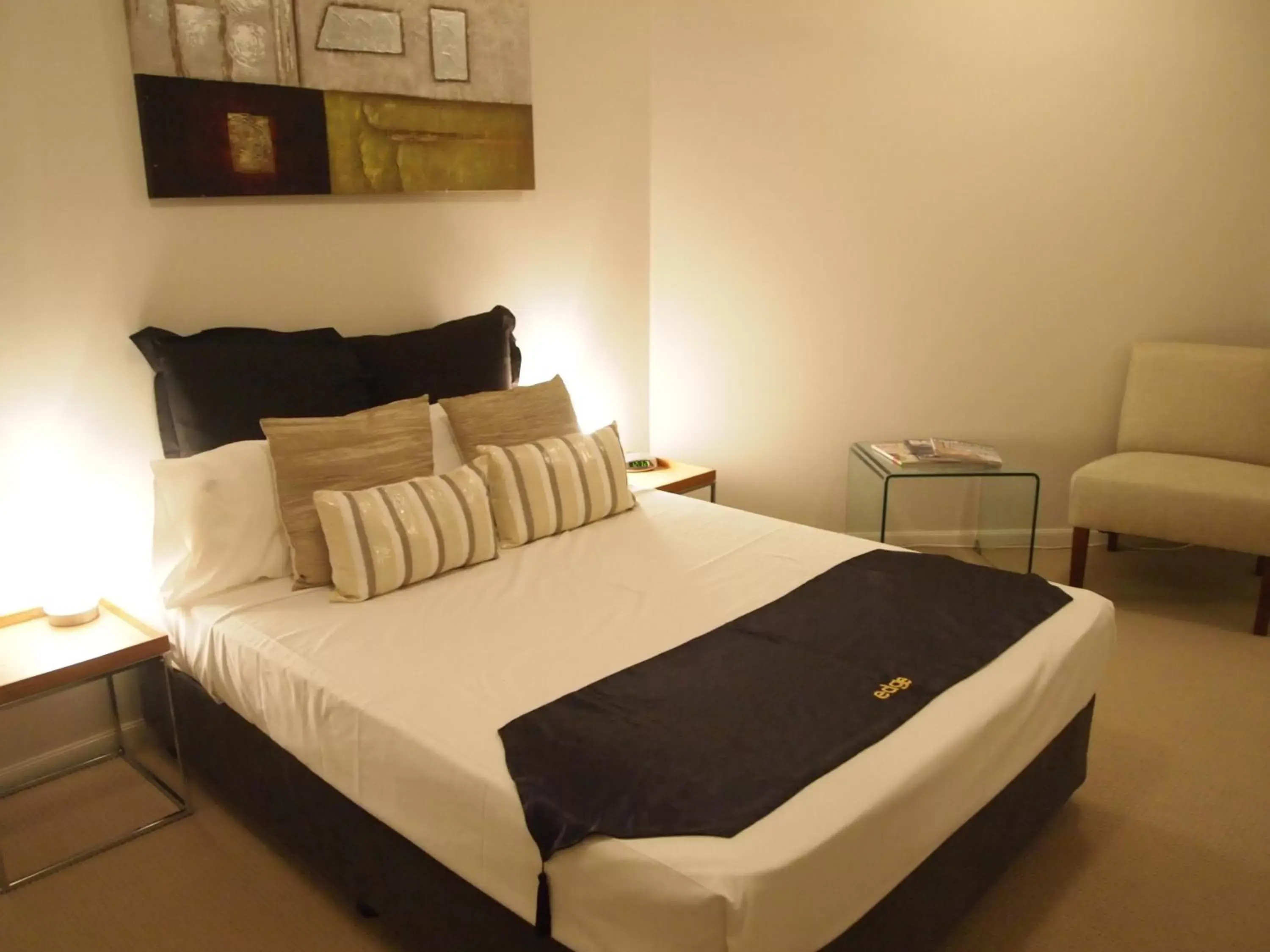 Bedroom, Bed in Edge Apartments Cairns