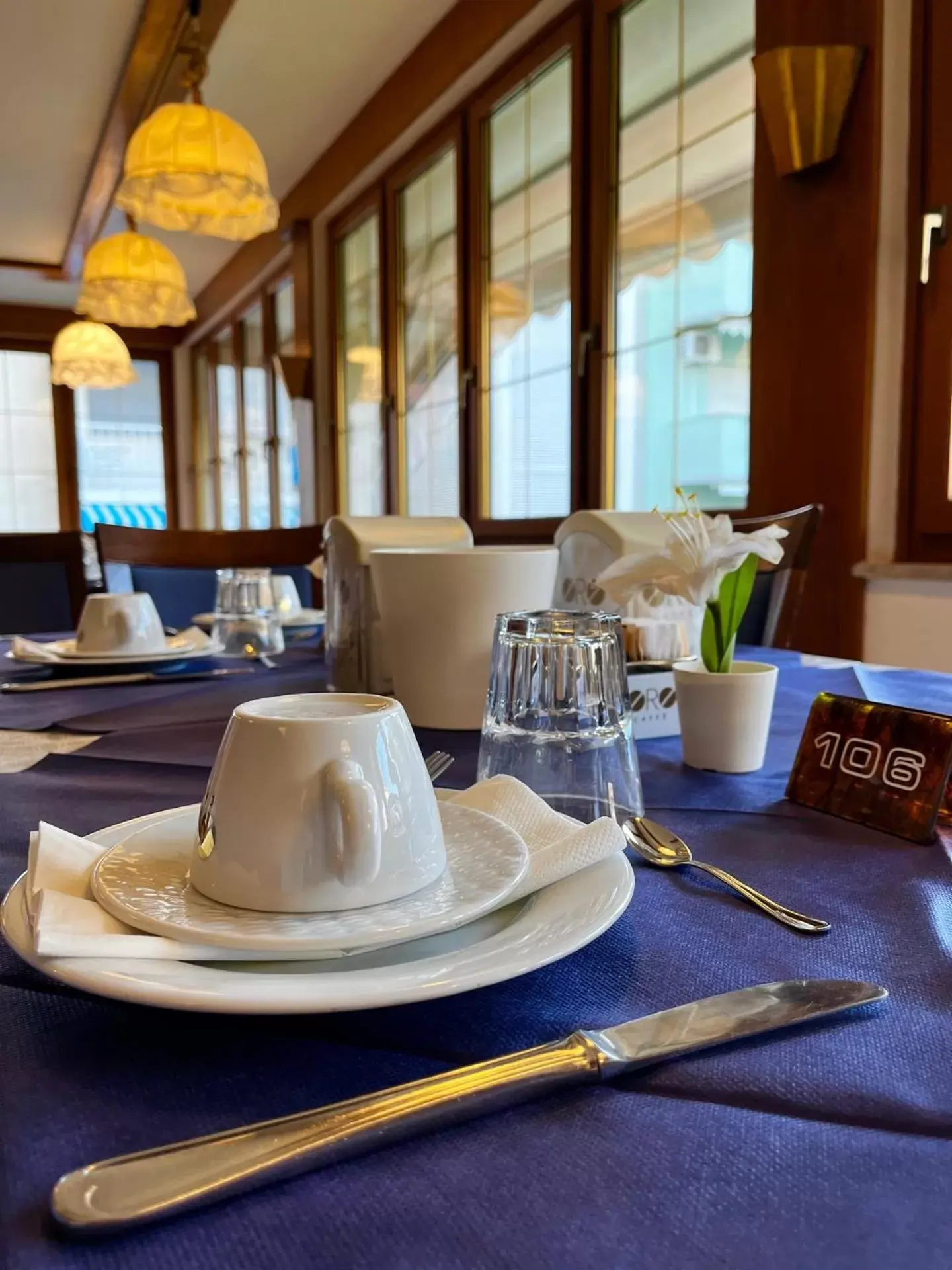 Breakfast, Restaurant/Places to Eat in Hotel Villa Augusta