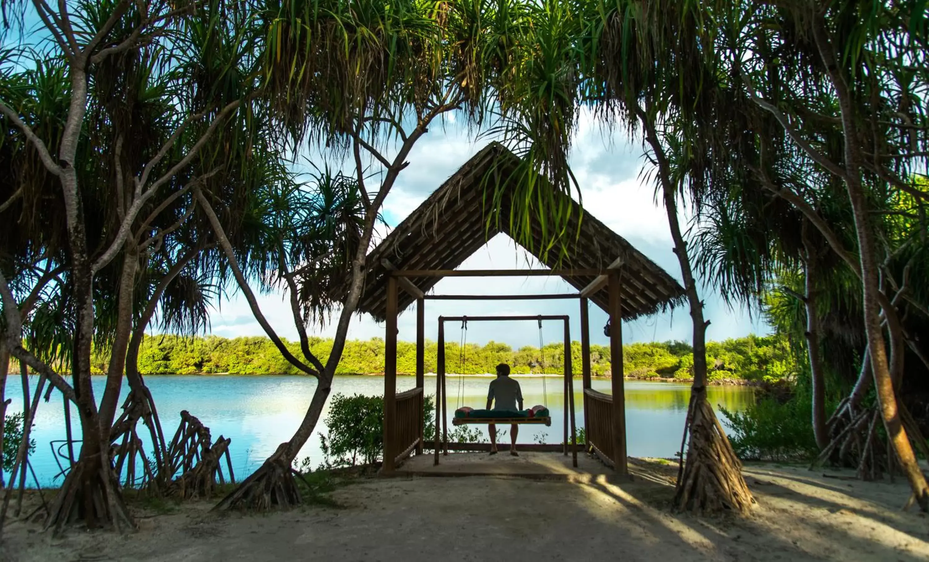 Garden in Canareef Resort Maldives