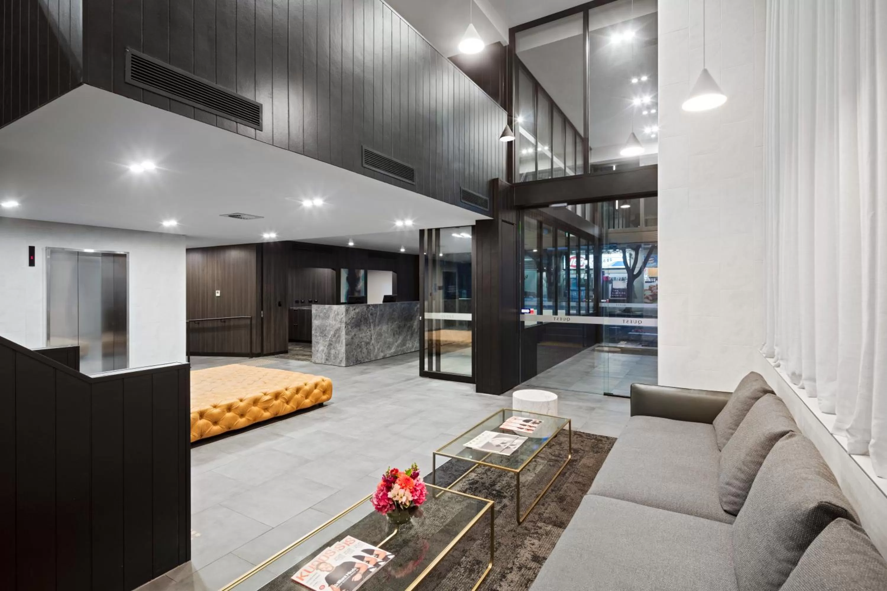 Lobby or reception in Quest NewQuay