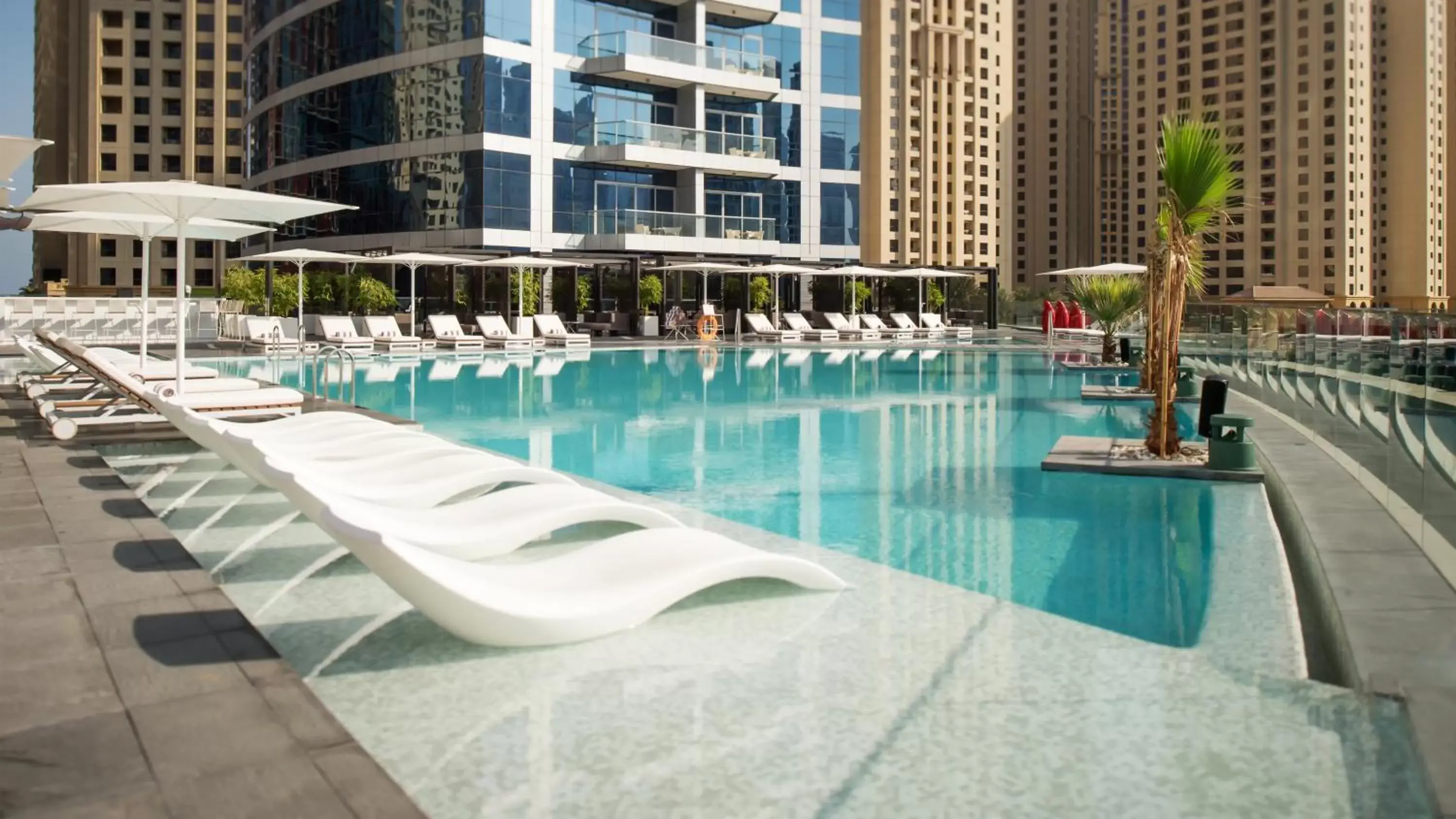Swimming Pool in InterContinental Dubai Marina, an IHG Hotel