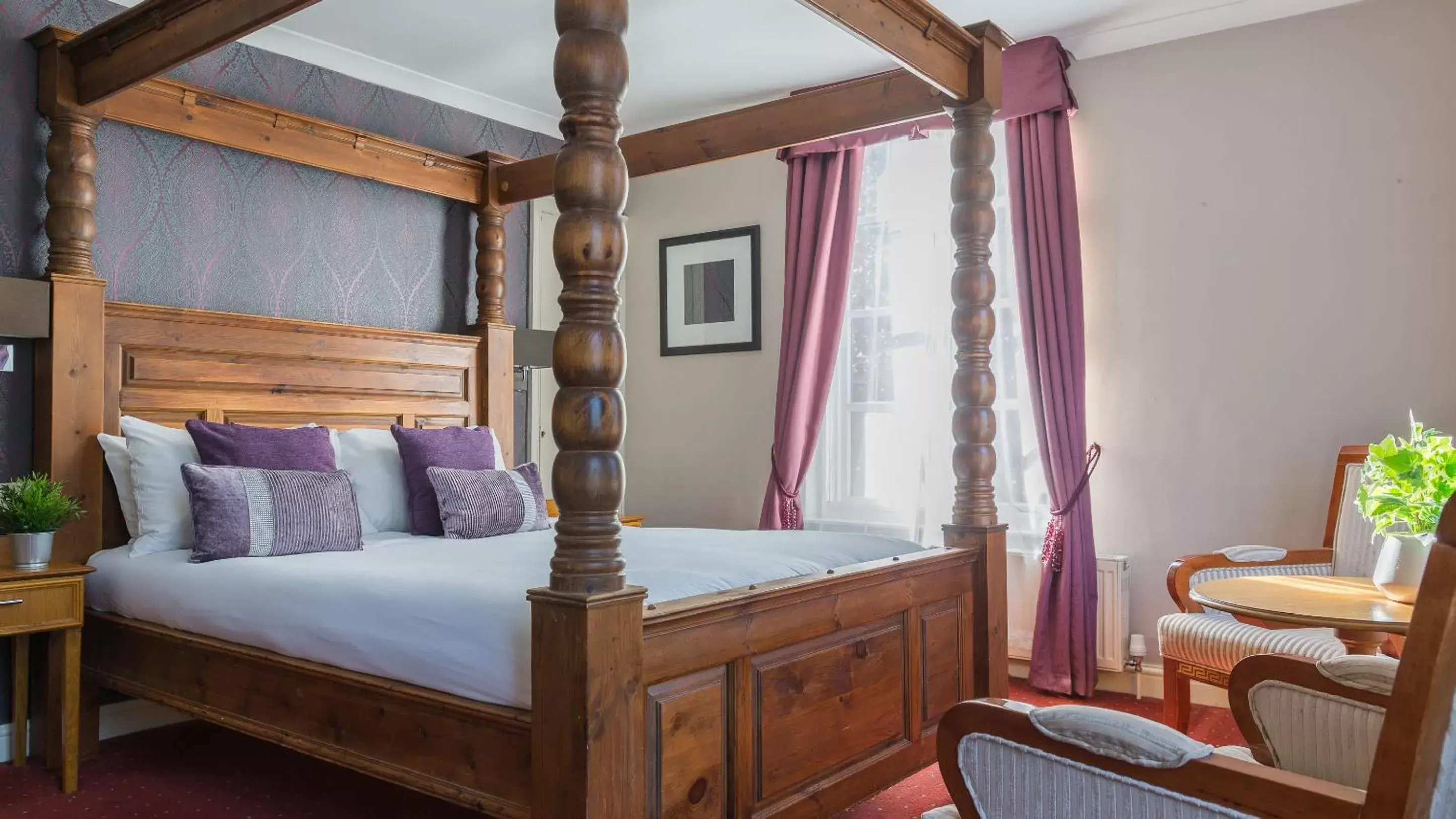 Bedroom, Bed in Muthu Clumber Park Hotel and Spa Bedroom, Bed in Muthu Clumber Park Hotel and Spa
