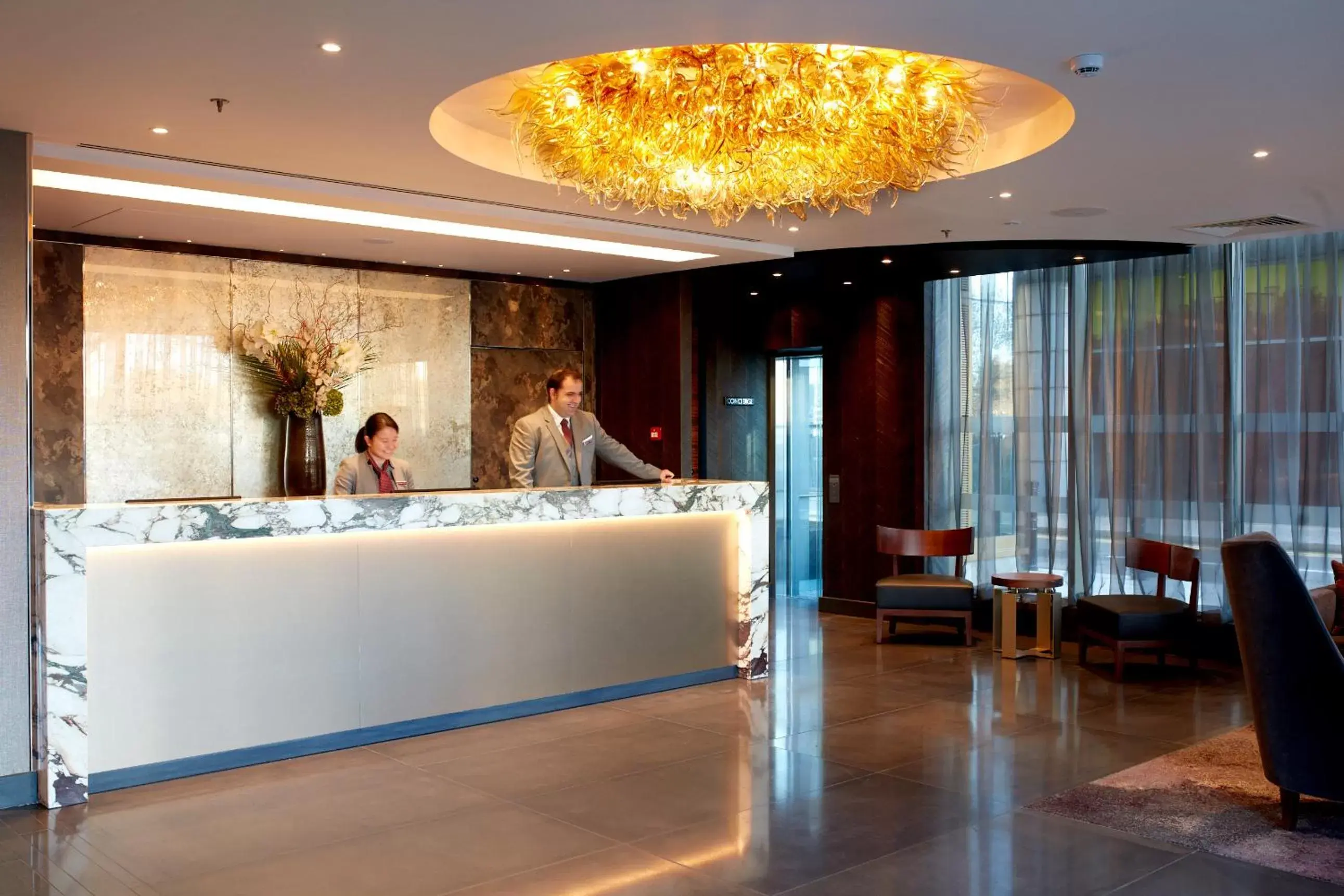 Lobby or reception, Lobby/Reception in Hyatt Regency London Albert Embankment