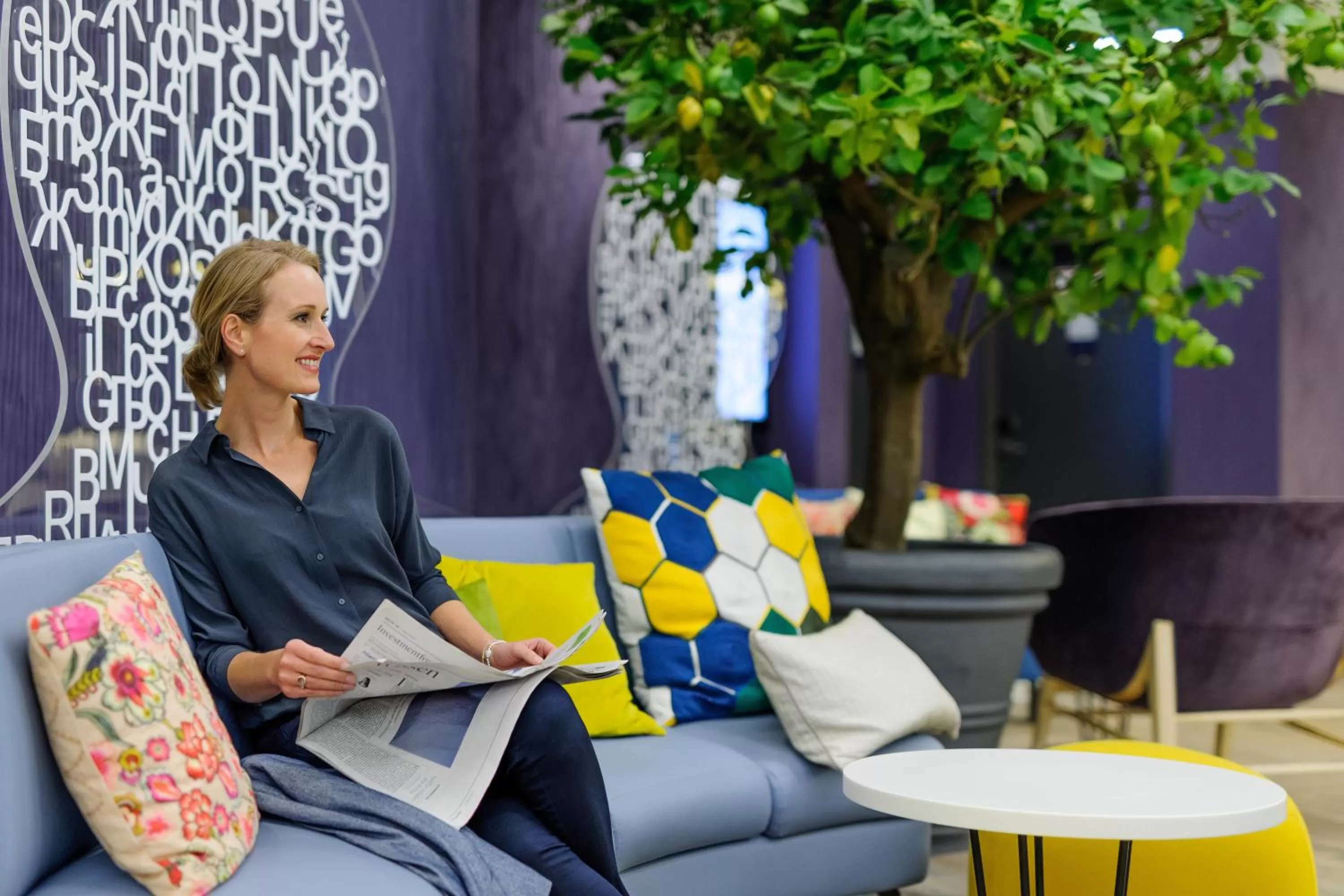 Lobby or reception in Novotel München City Arnulfpark