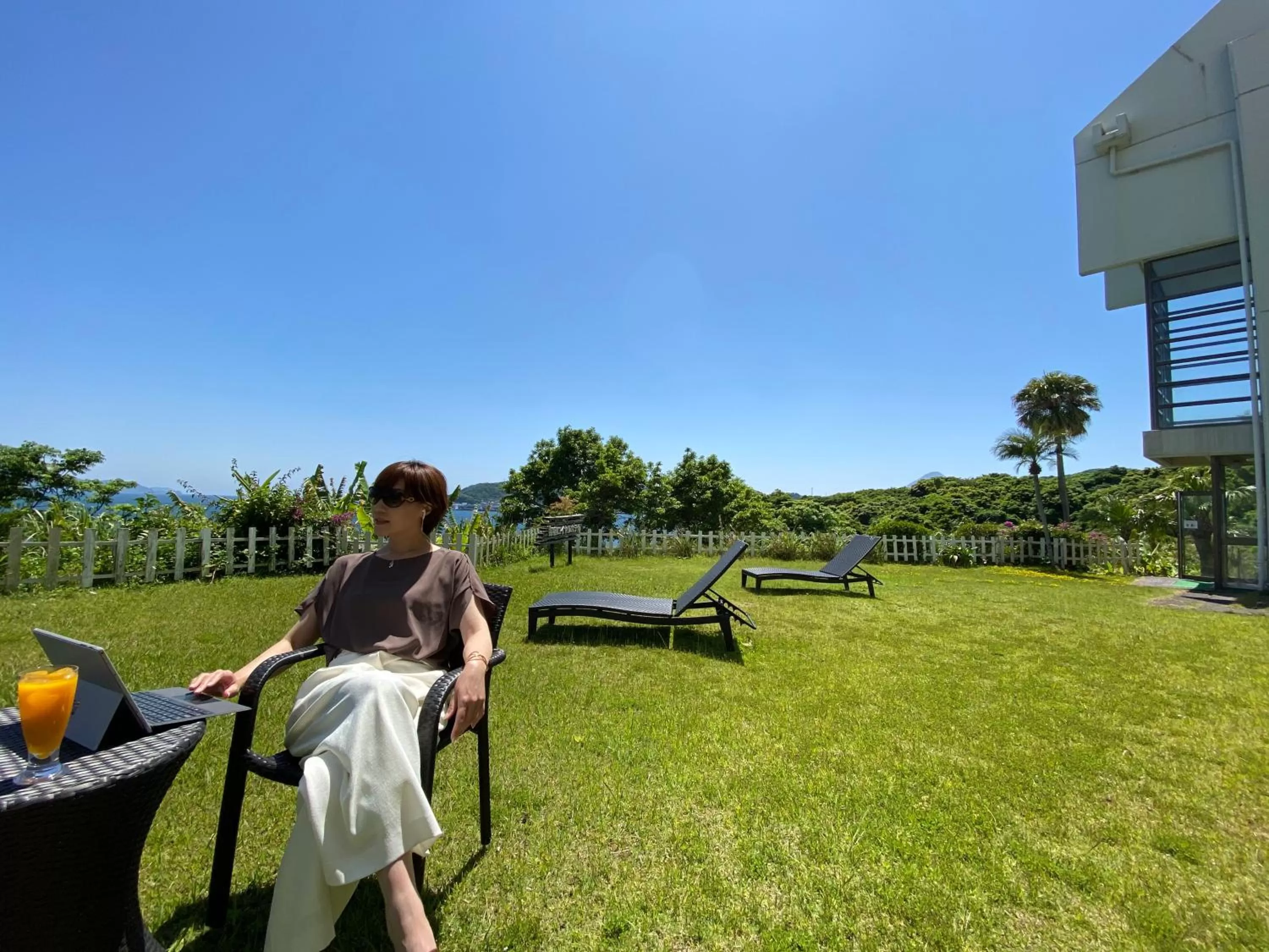 Garden in Ibusuki Royal Hotel