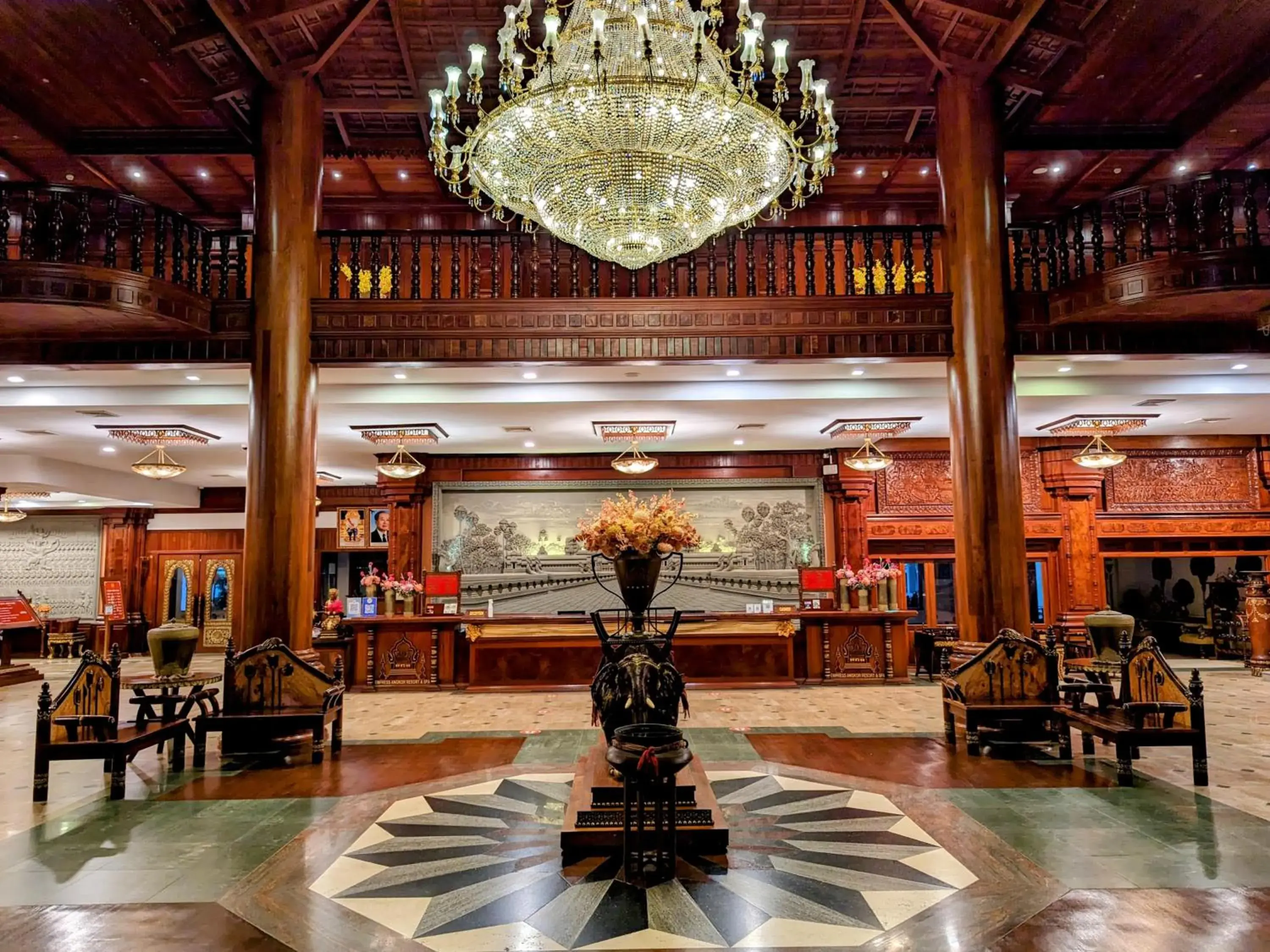 Lobby or reception, Restaurant/Places to Eat in Empress Angkor Resort & Spa