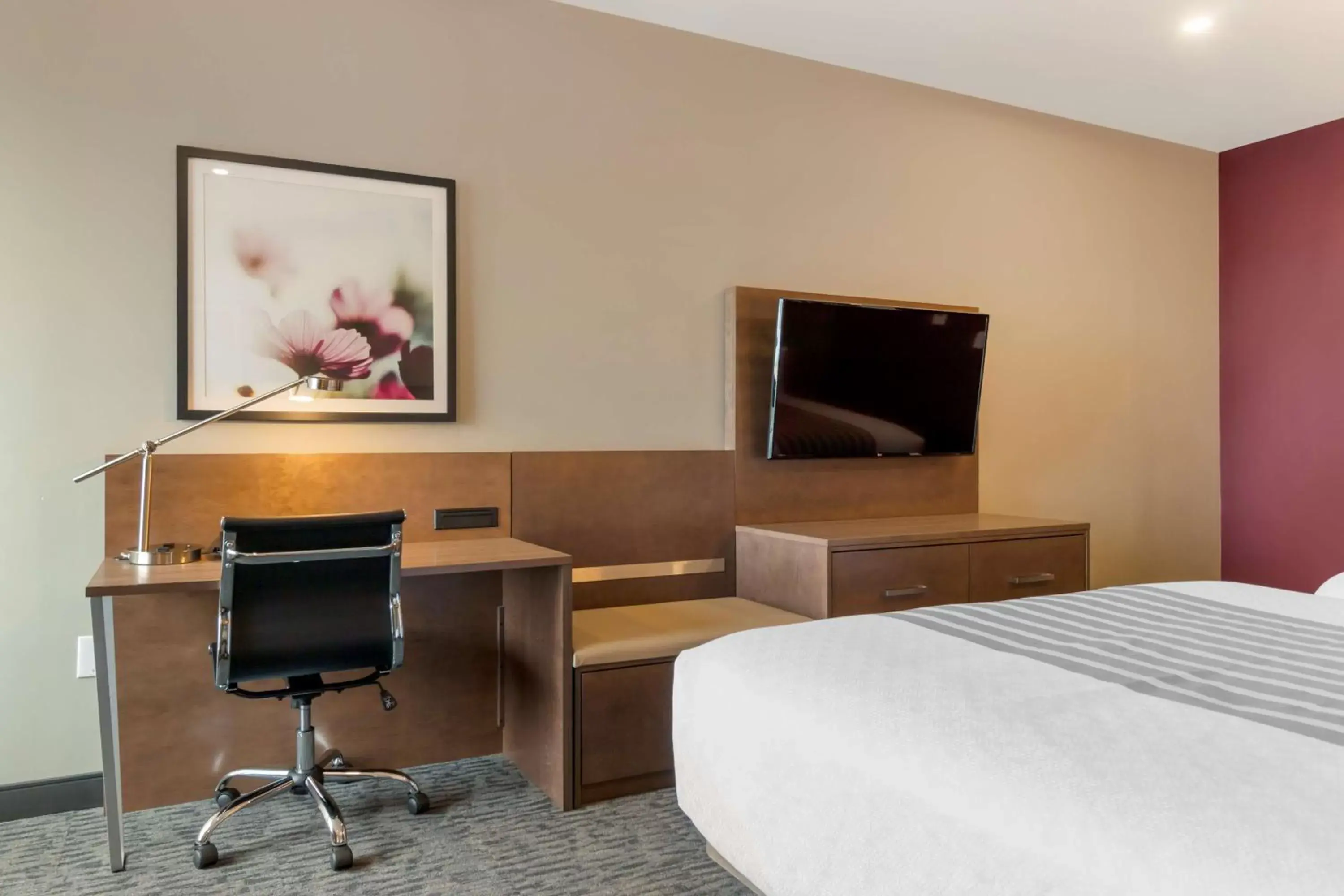 Bedroom, TV/Entertainment Center in Best Western Plus Dauphin