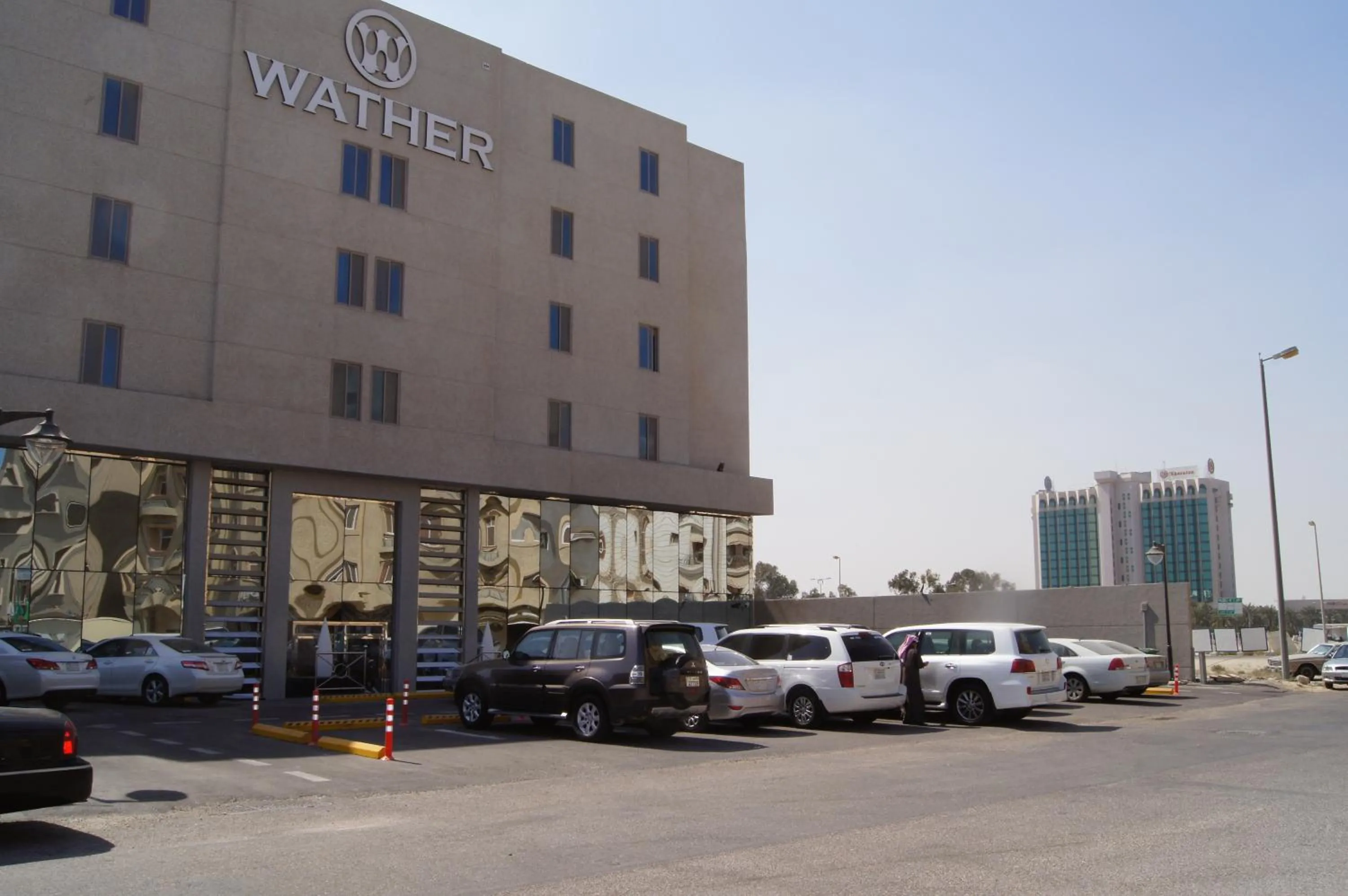 Facade/entrance in Hayat Watheer for serviced Apartment