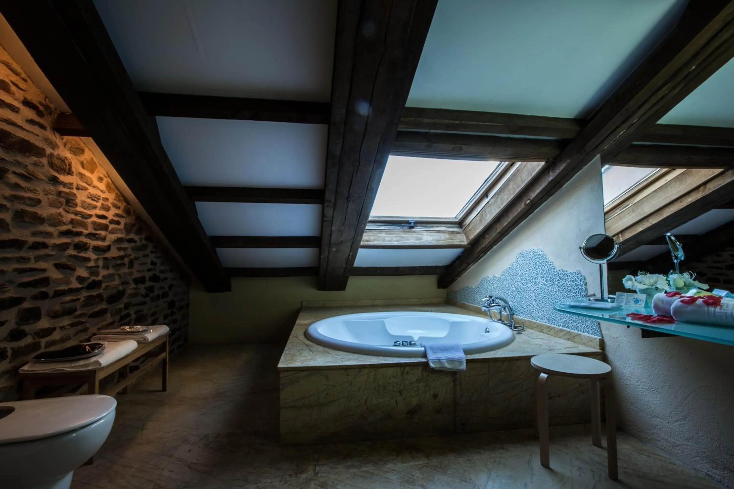 Bathroom in Posada Real La Carteria