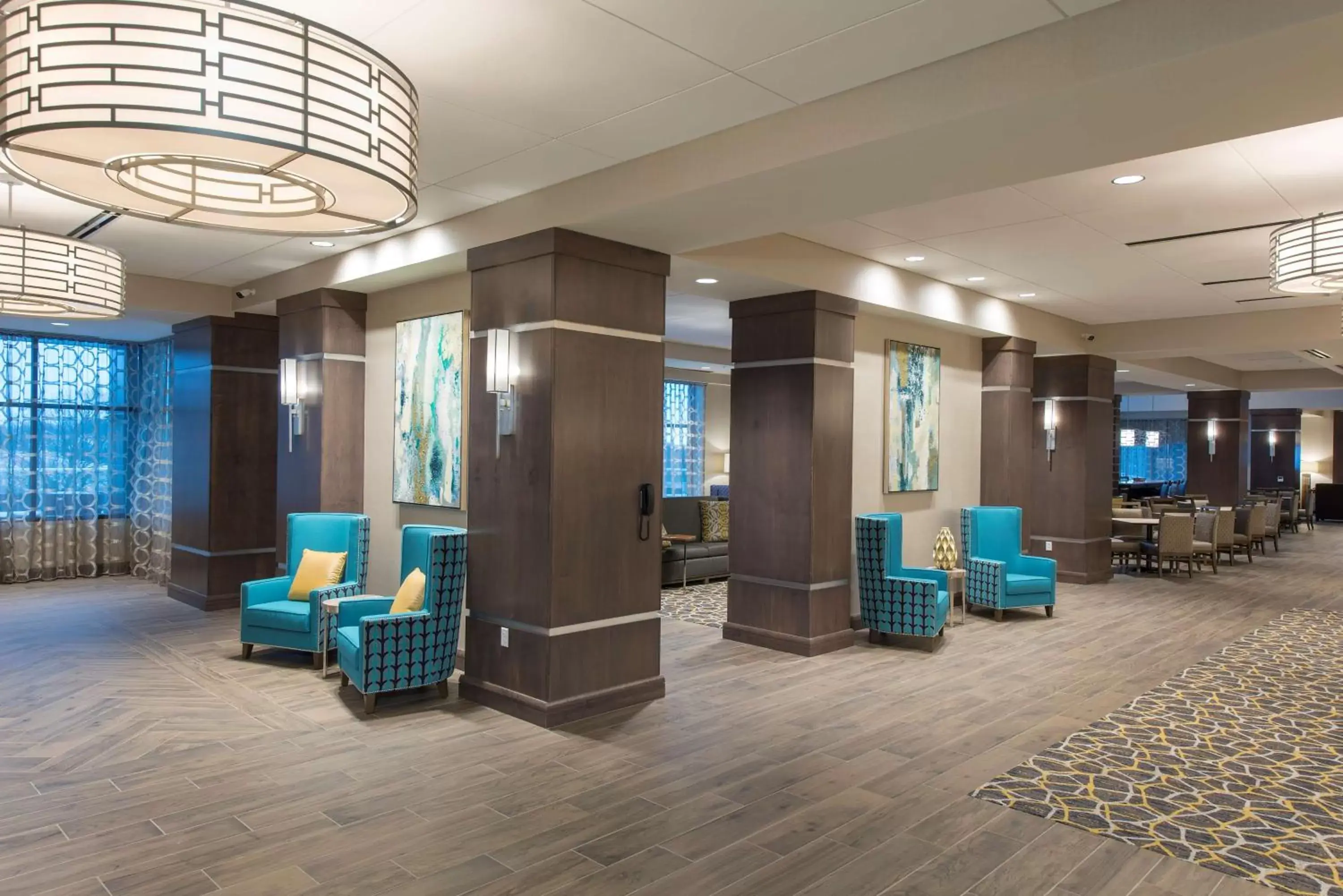 Lobby or reception, Lobby/Reception in Hampton Inn & Suites Grand Rapids Downtown