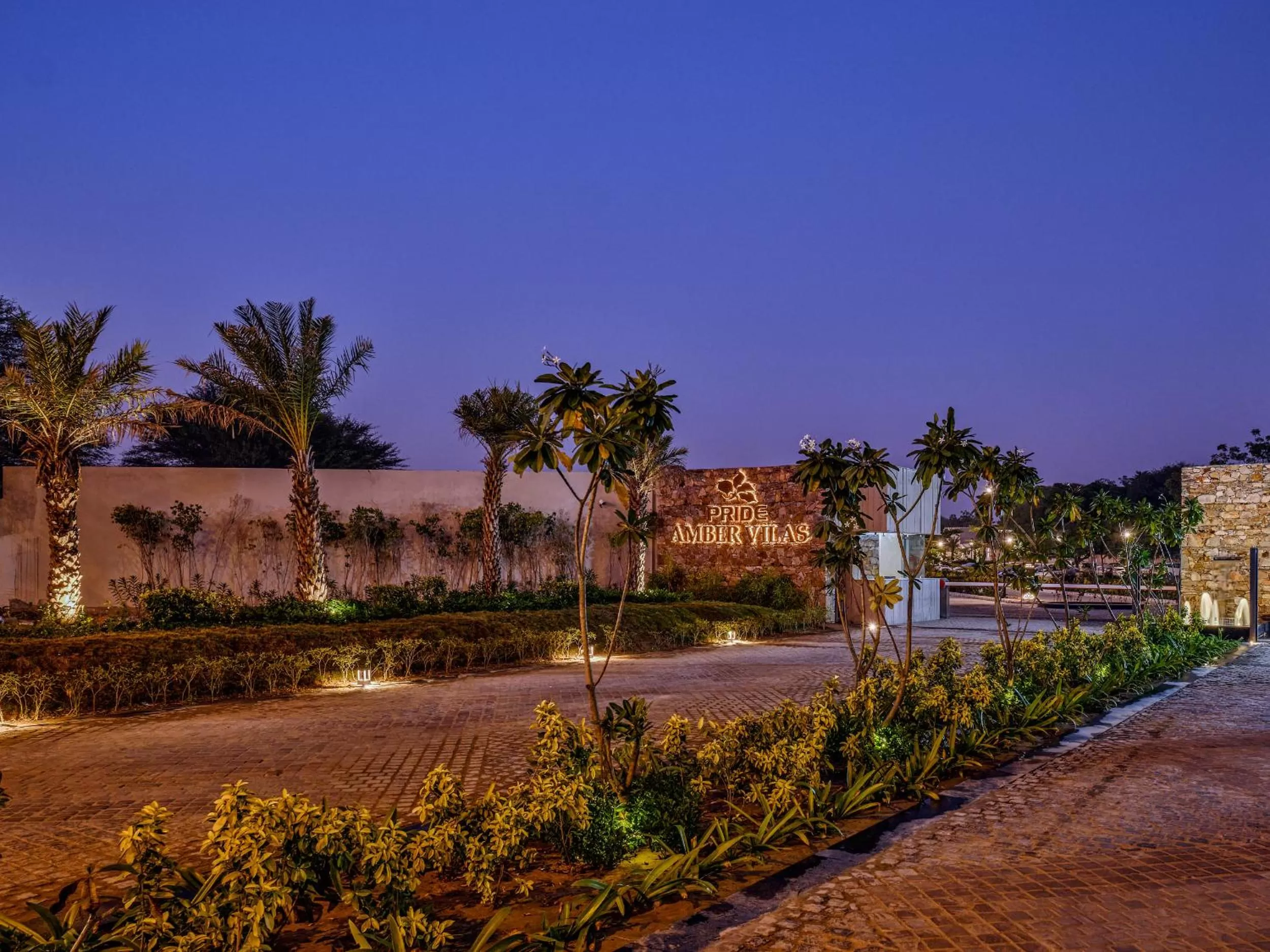 Facade/entrance in Pride Amber Vilas Resort & Convention Centre