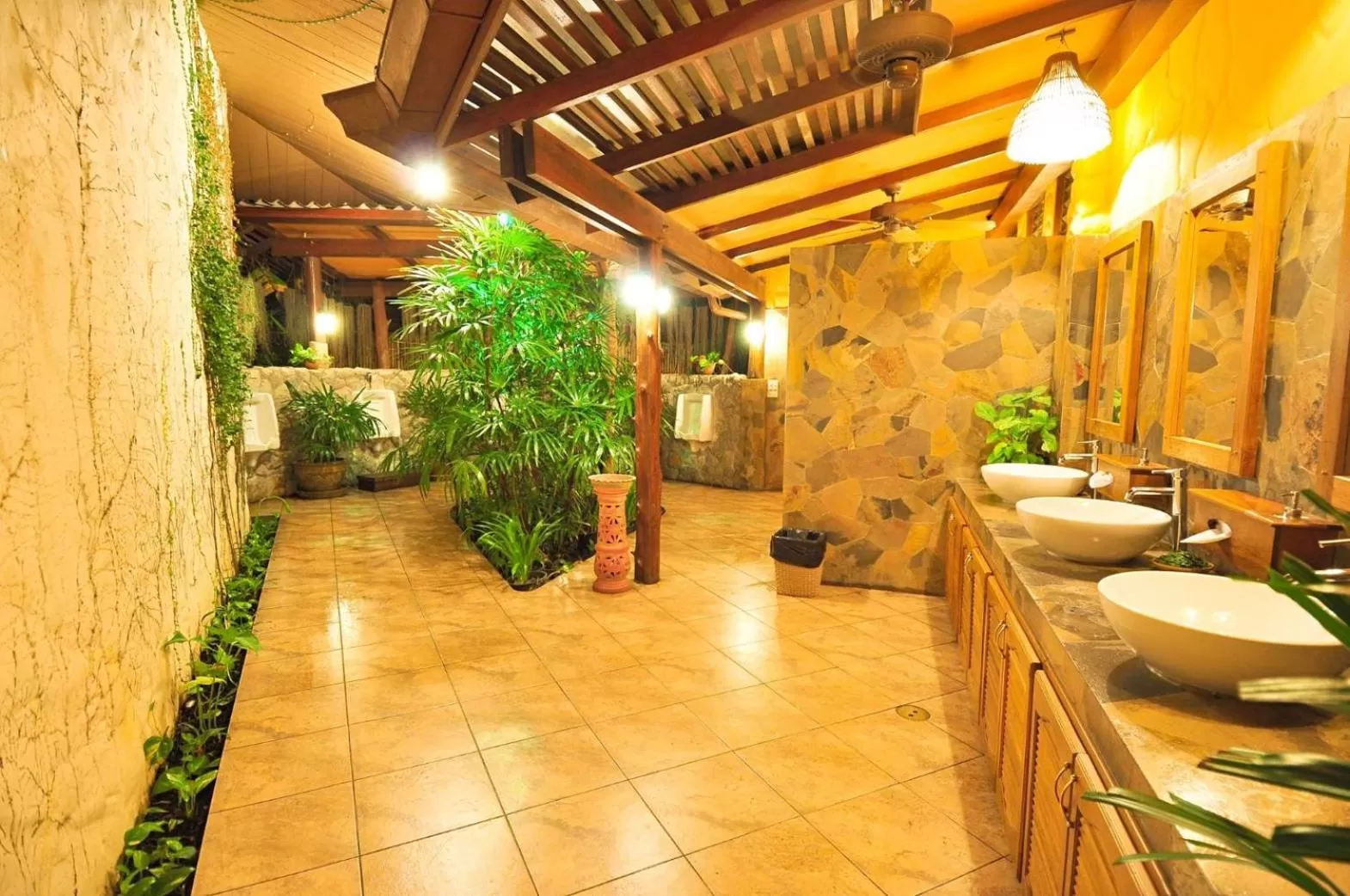 Toilet in Birds and Bees Resort