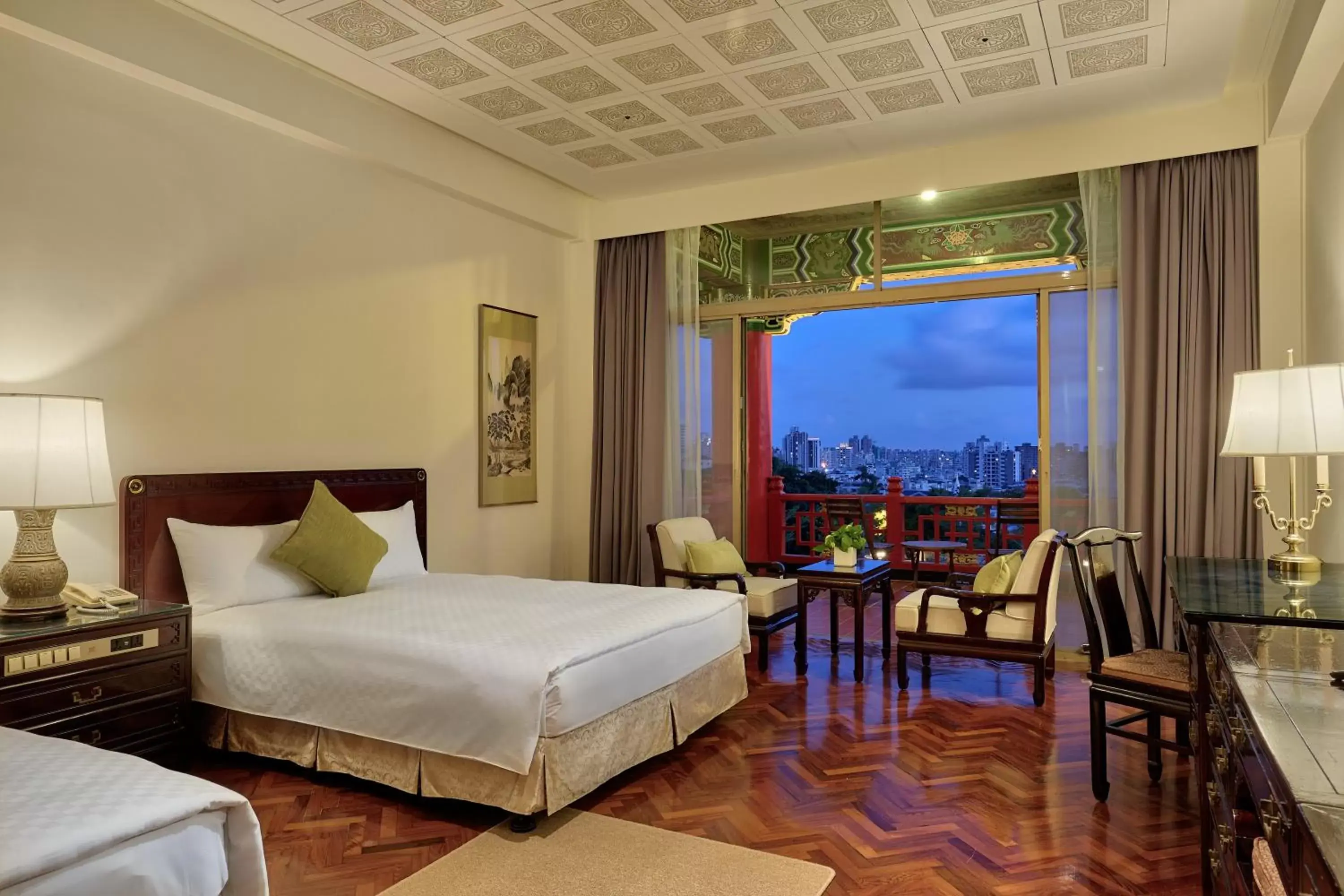 Twin Room with City View in The Grand Hotel Kaohsiung Twin Room with City View in The Grand Hotel Kaohsiung