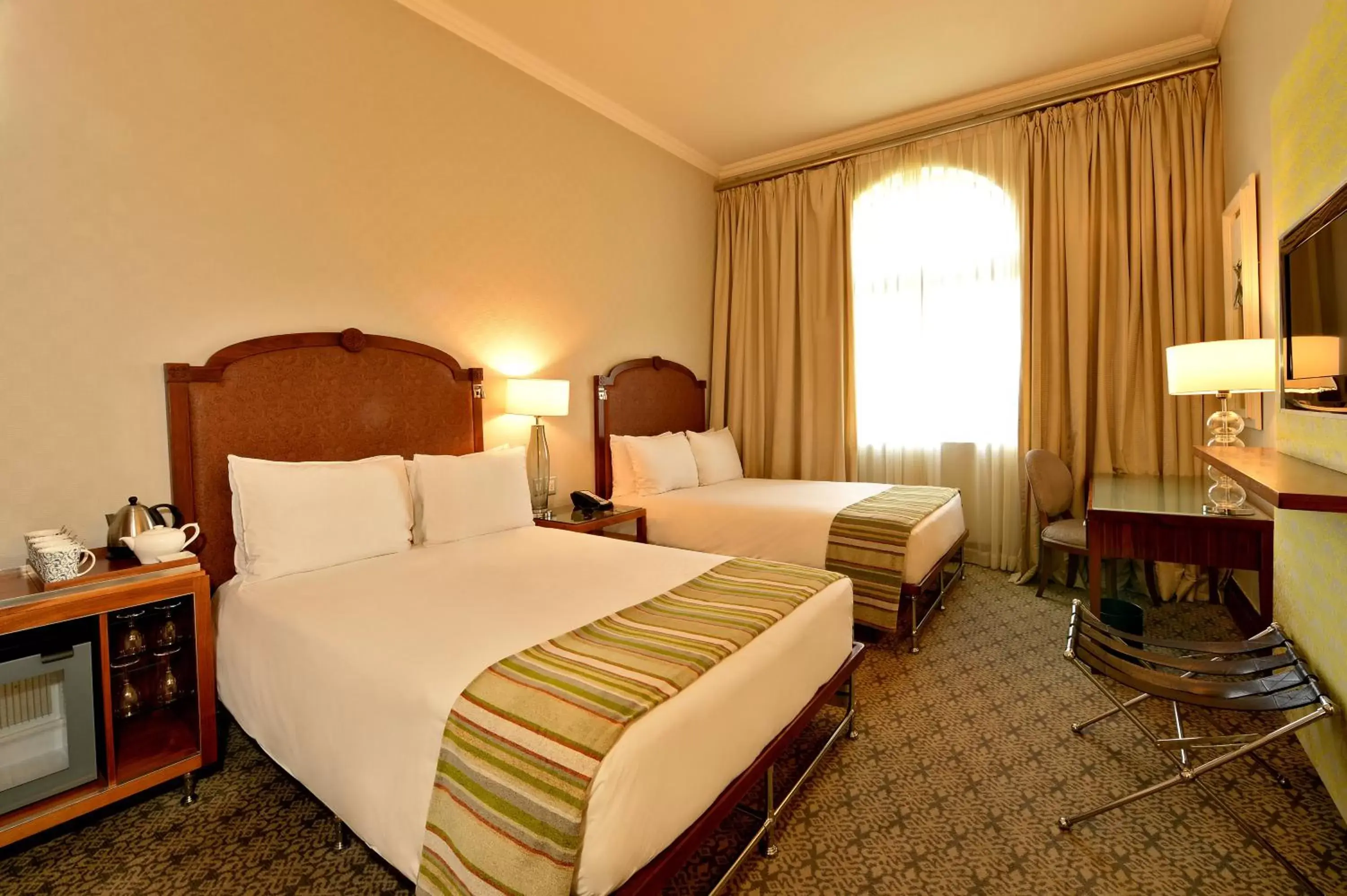 Bed in Pivot Hotel Montecasino