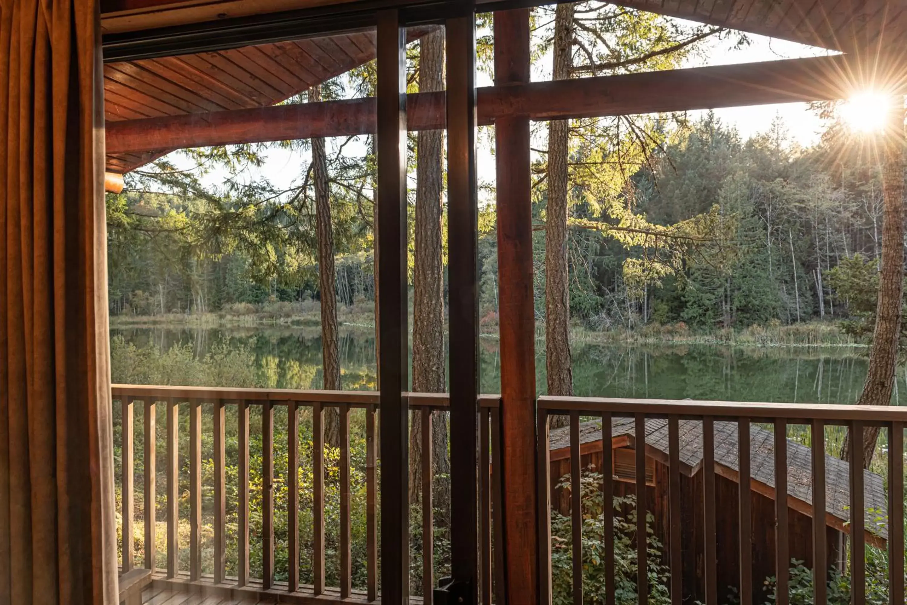 Balcony/Terrace in Cusheon Lake Resort