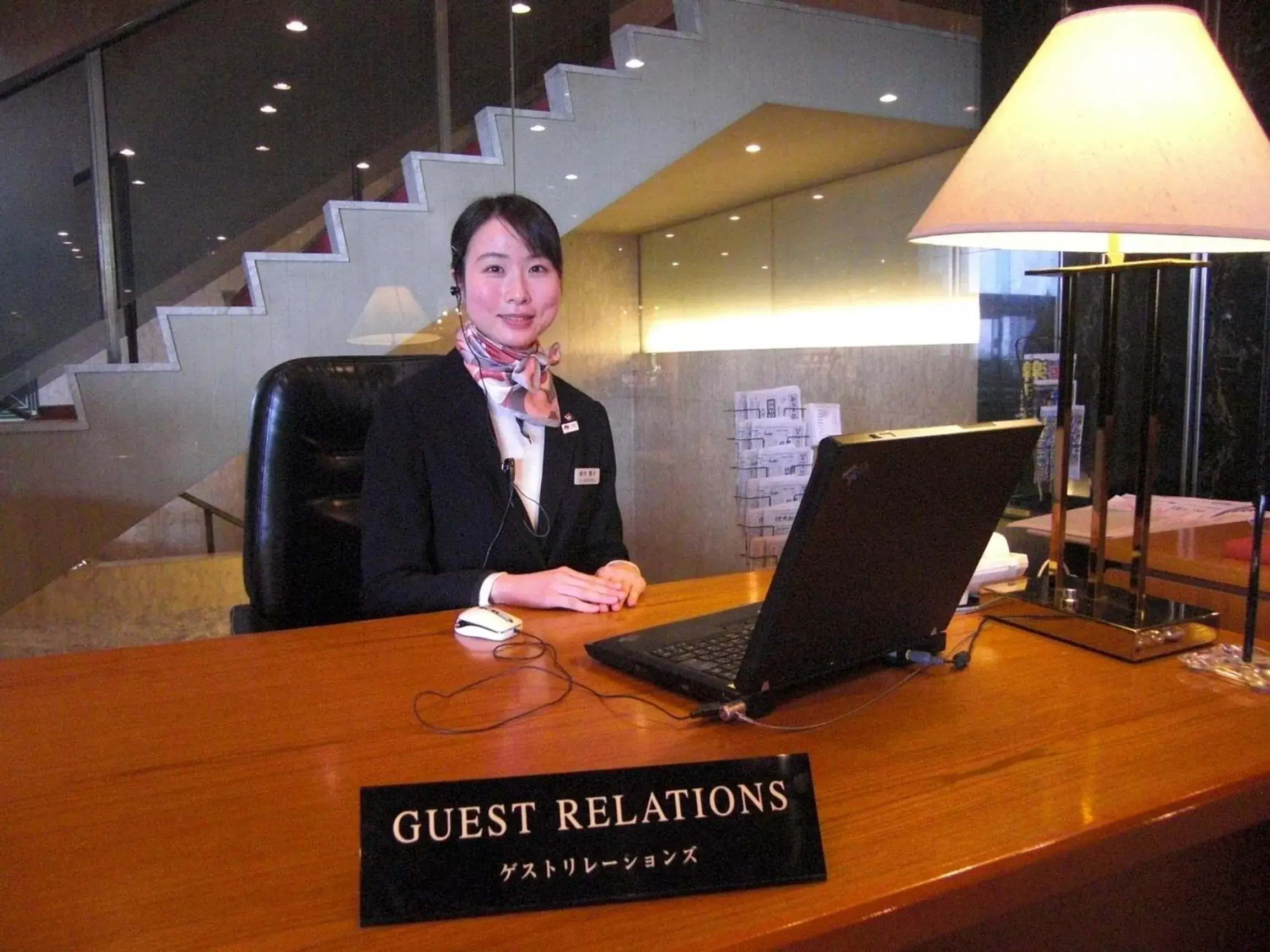 Staff in Hotel Okura Niigata