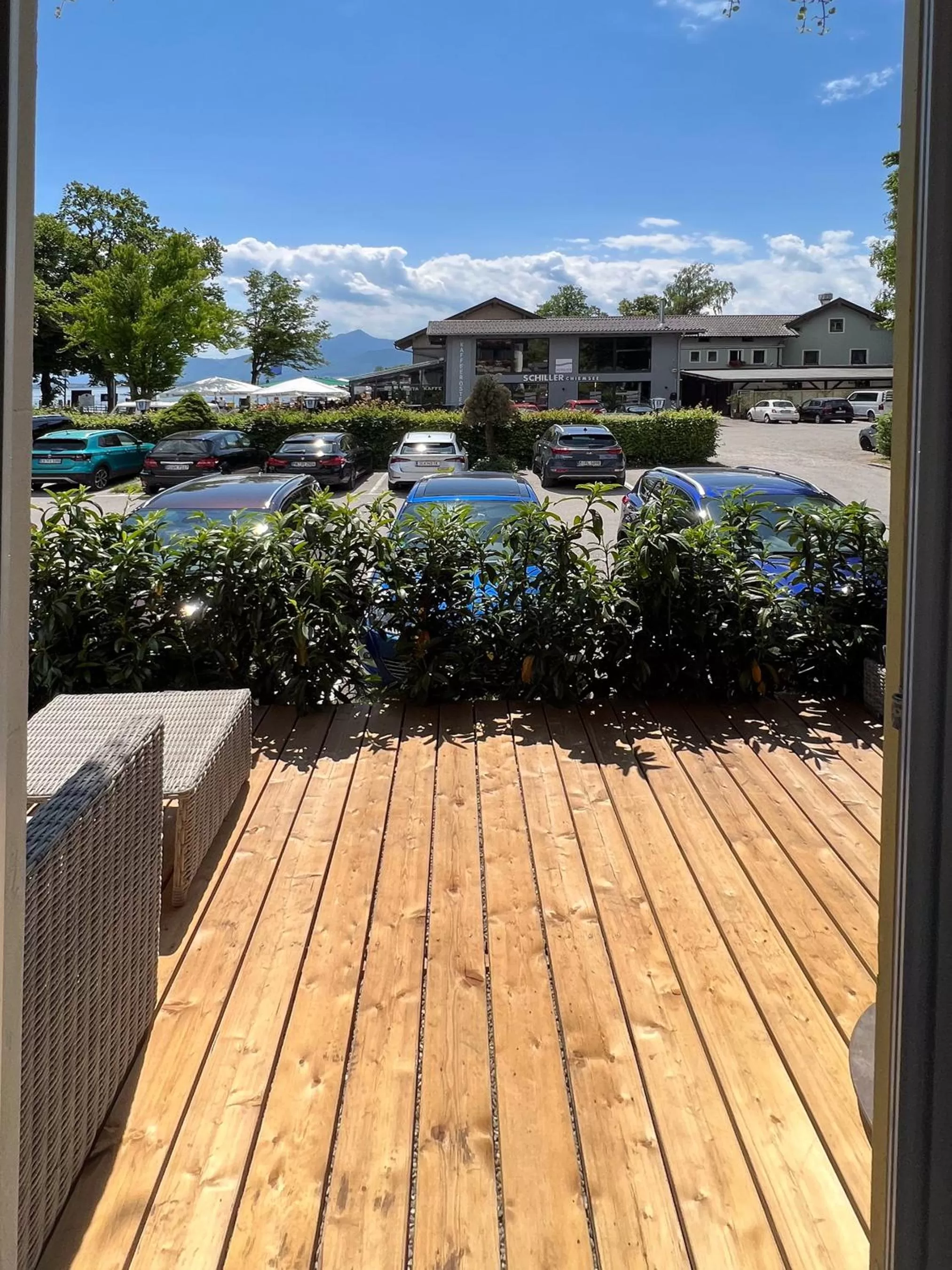 View (from property/room) in Hotel Schlossblick Chiemsee