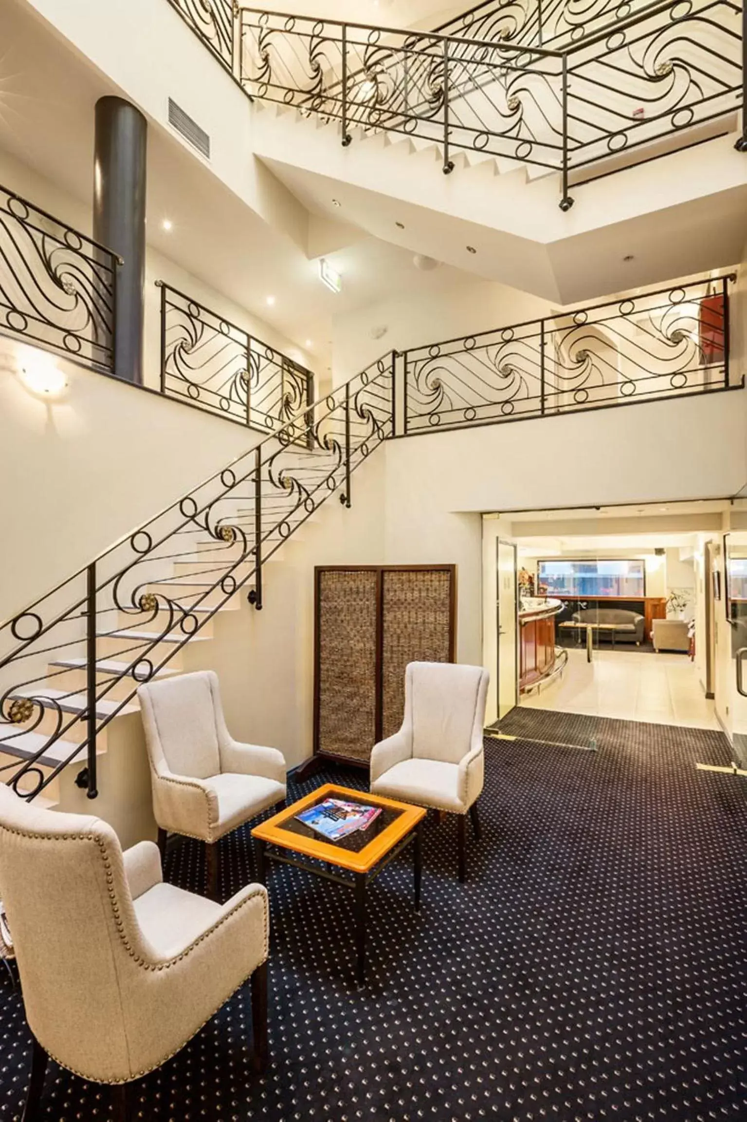 Lobby or reception in Quest Savoy Lobby or reception in Quest Savoy