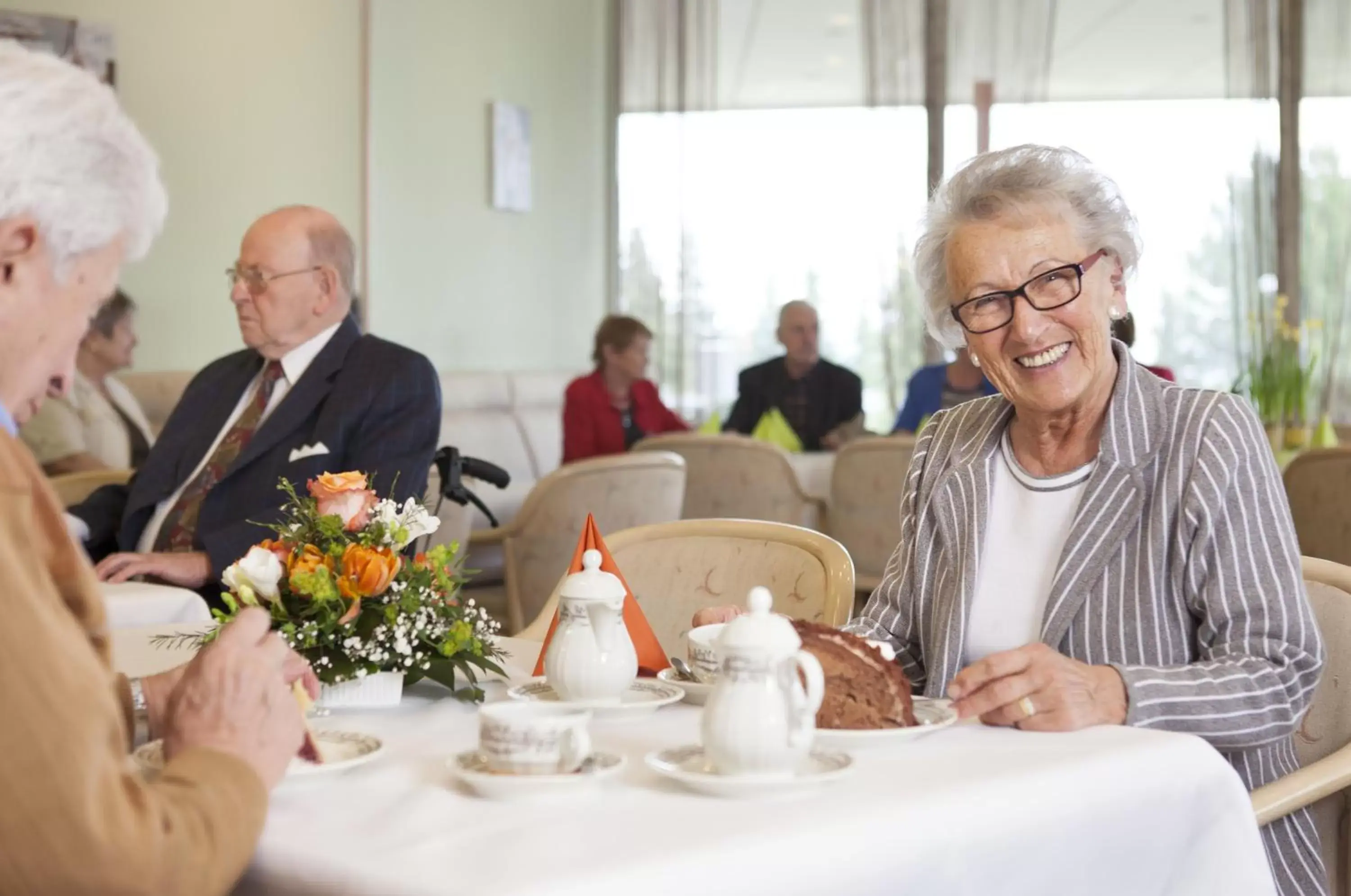 Restaurant/places to eat, Guests in Seniorenresidenz Parkwohnstift Bad Kissingen