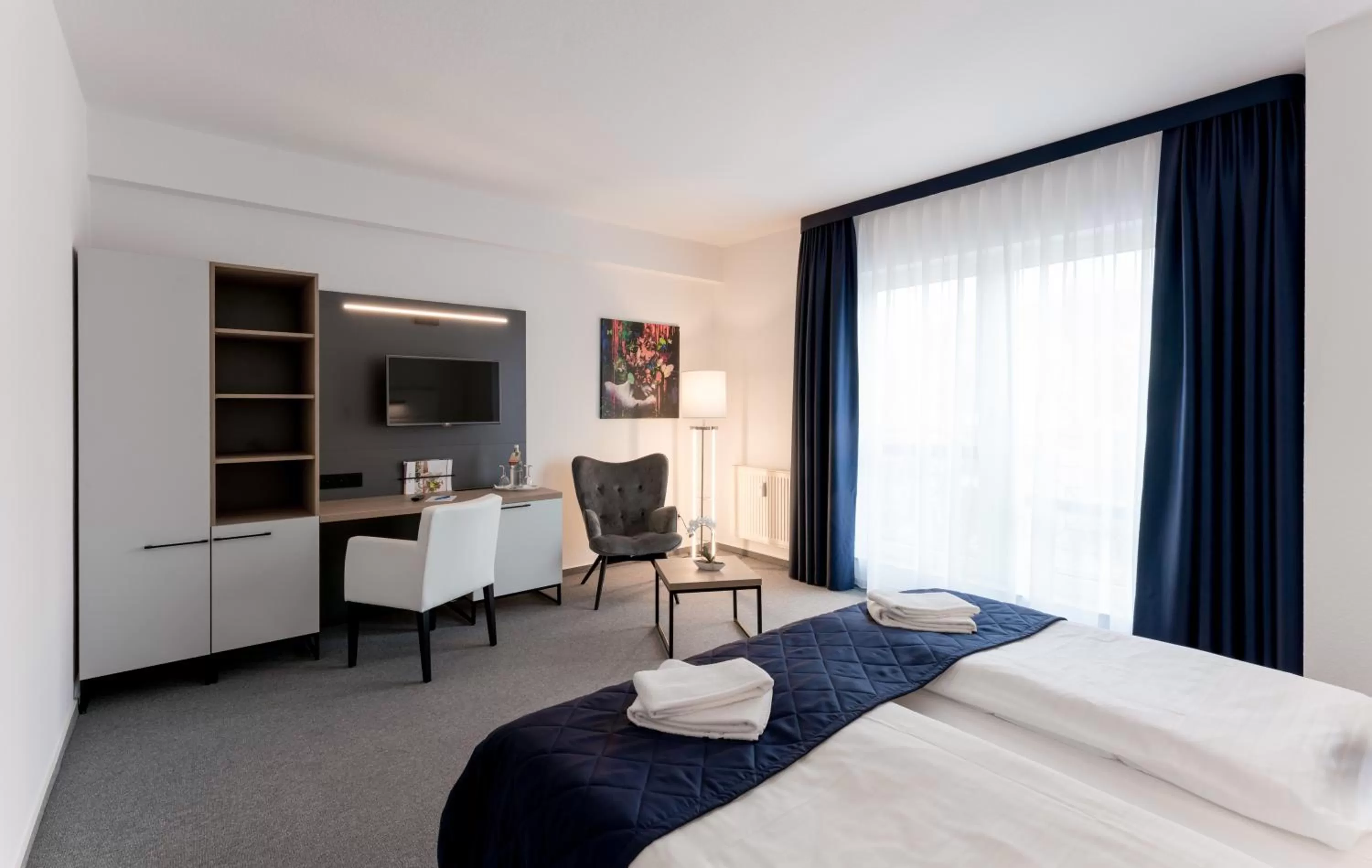 TV and multimedia, Bed in Hotel Stadtfeld