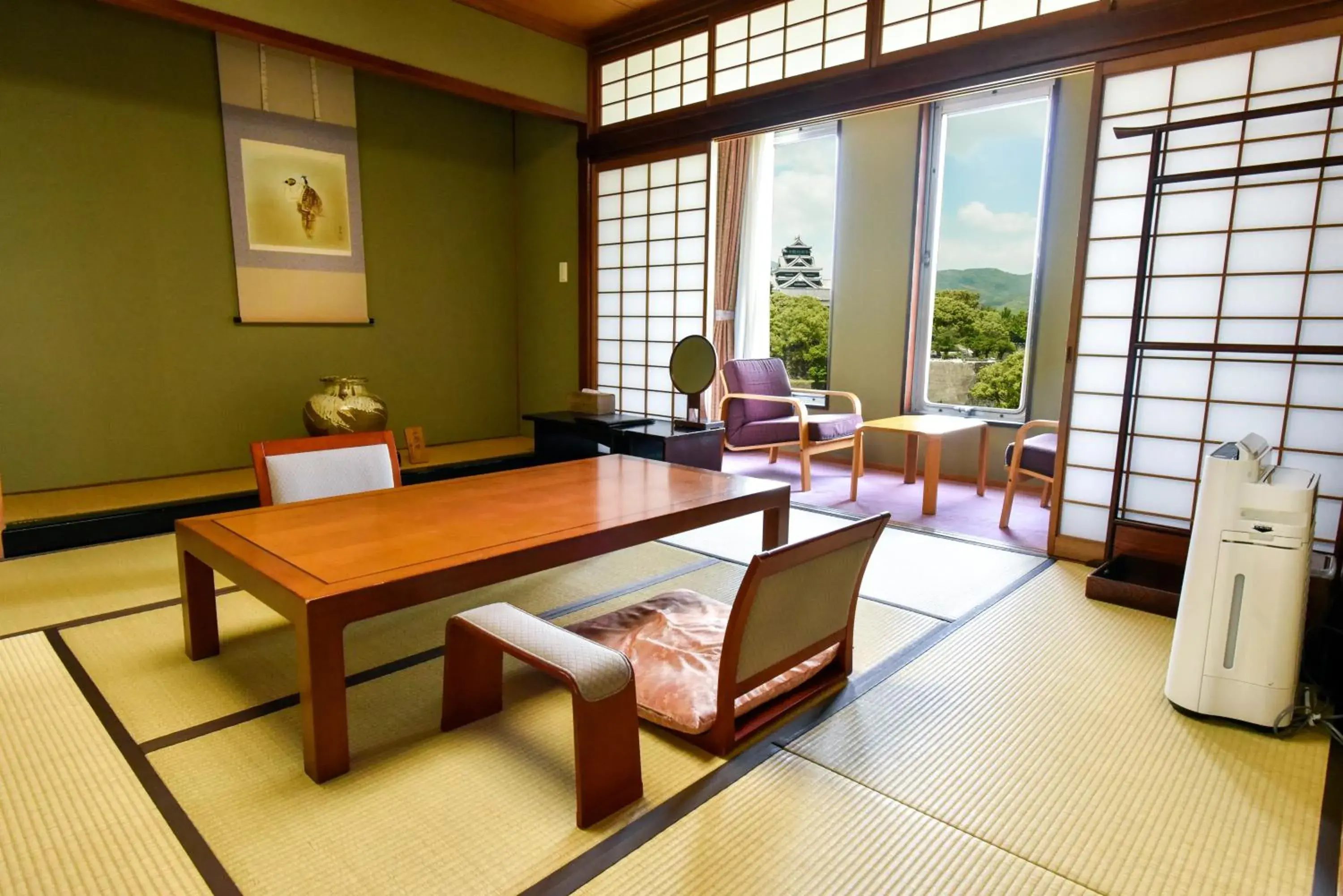 Seating Area in Kumamoto Hotel Castle