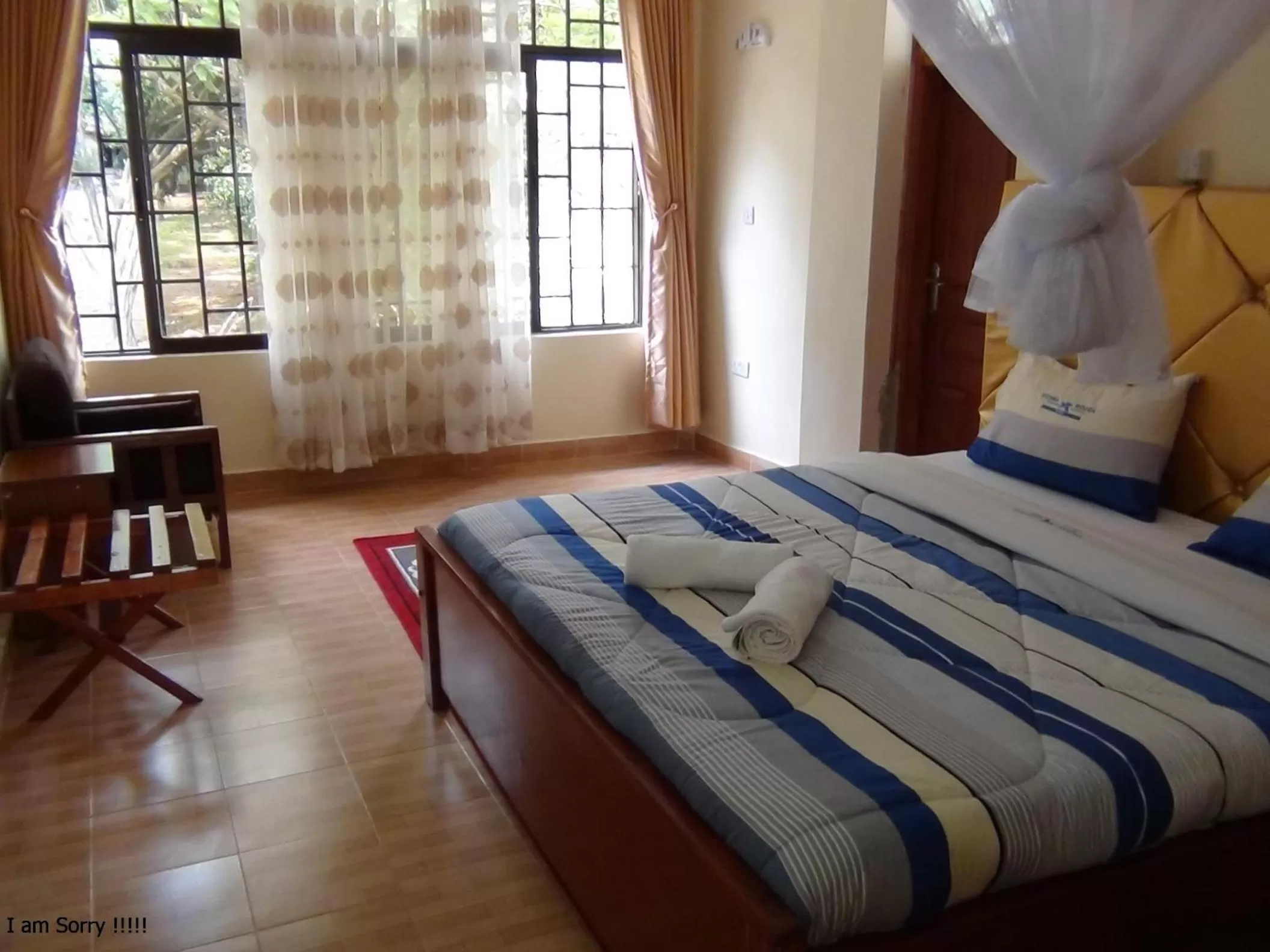 Bed in Vienna Woods Hotel Nakuru