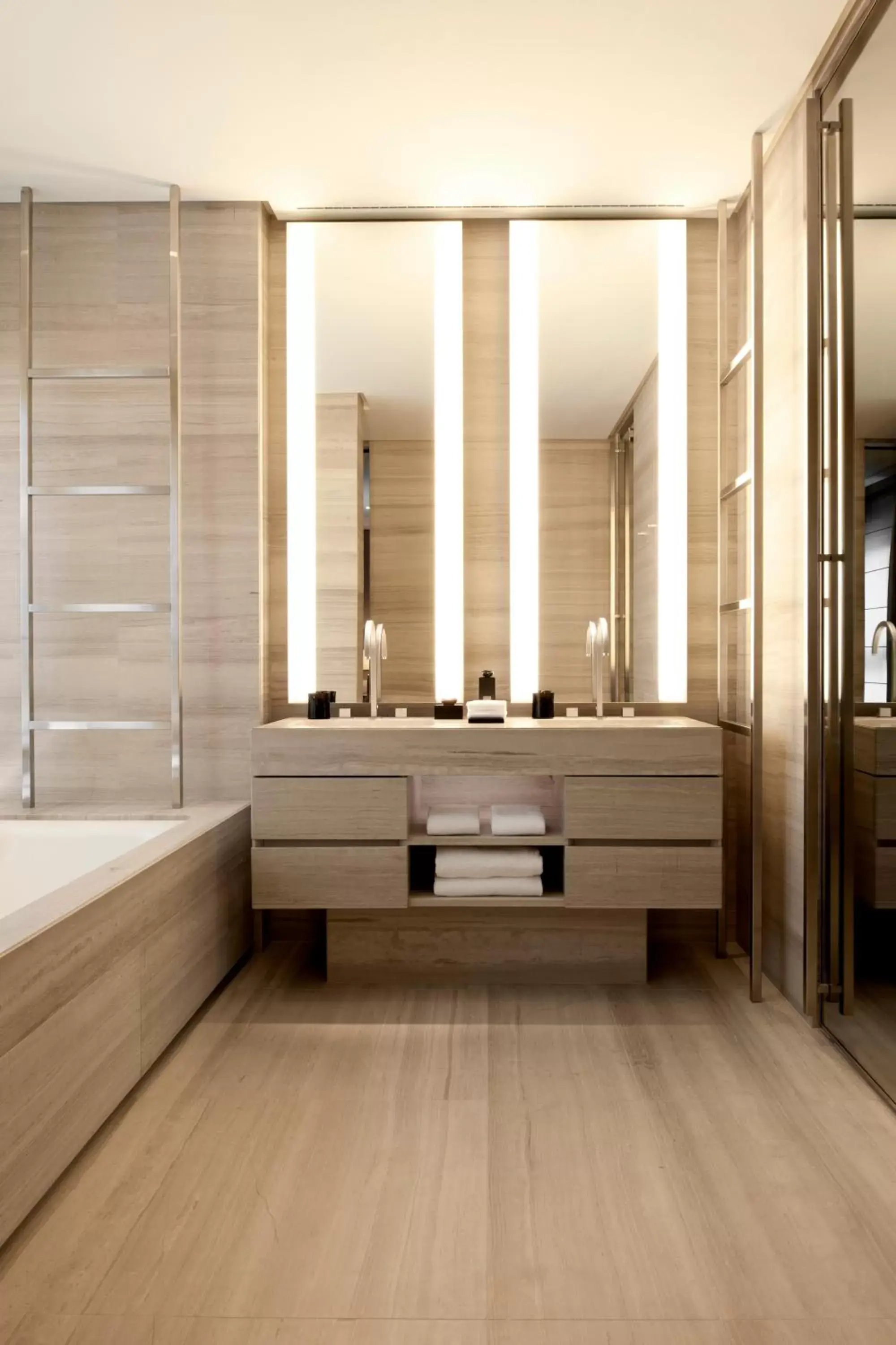Bathroom in Armani Hotel Milano