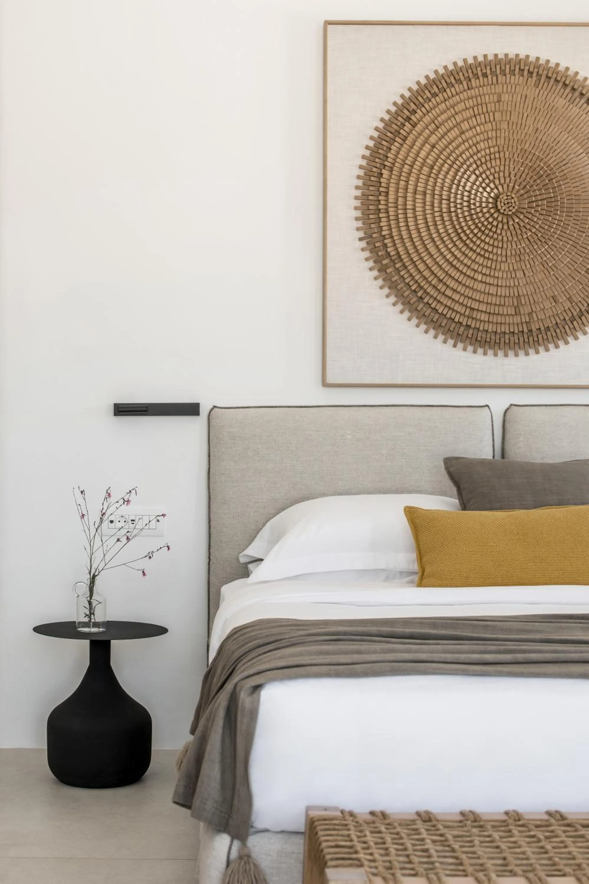 Bed in A Hotel Mykonos