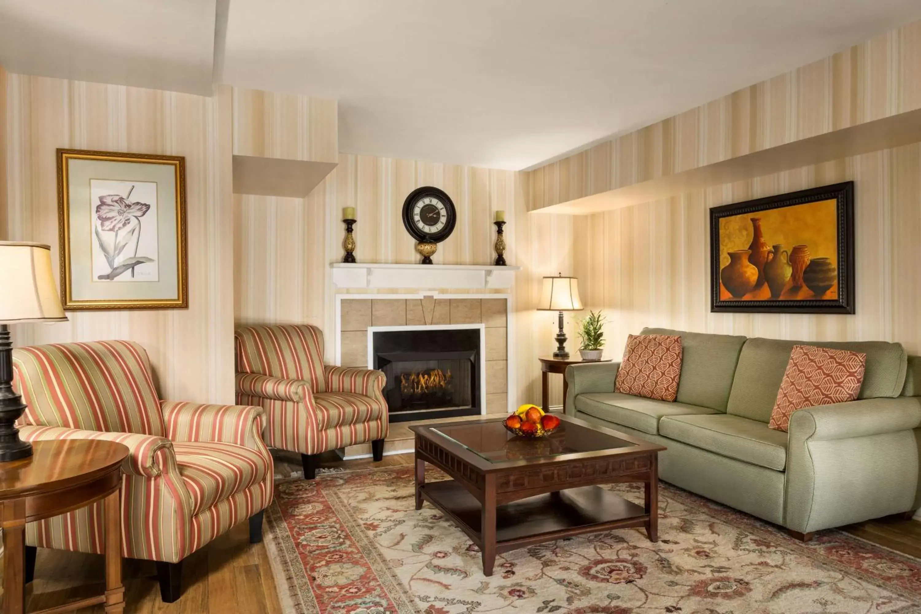 Lobby or reception, Seating Area in Country Inn & Suites by Radisson, Atlanta Airport South, GA