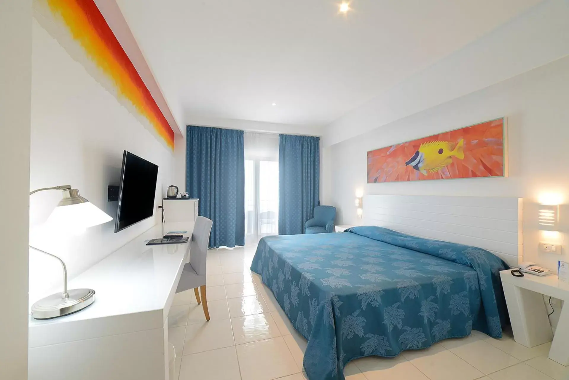 Bedroom in Hotel Miramare Stabia