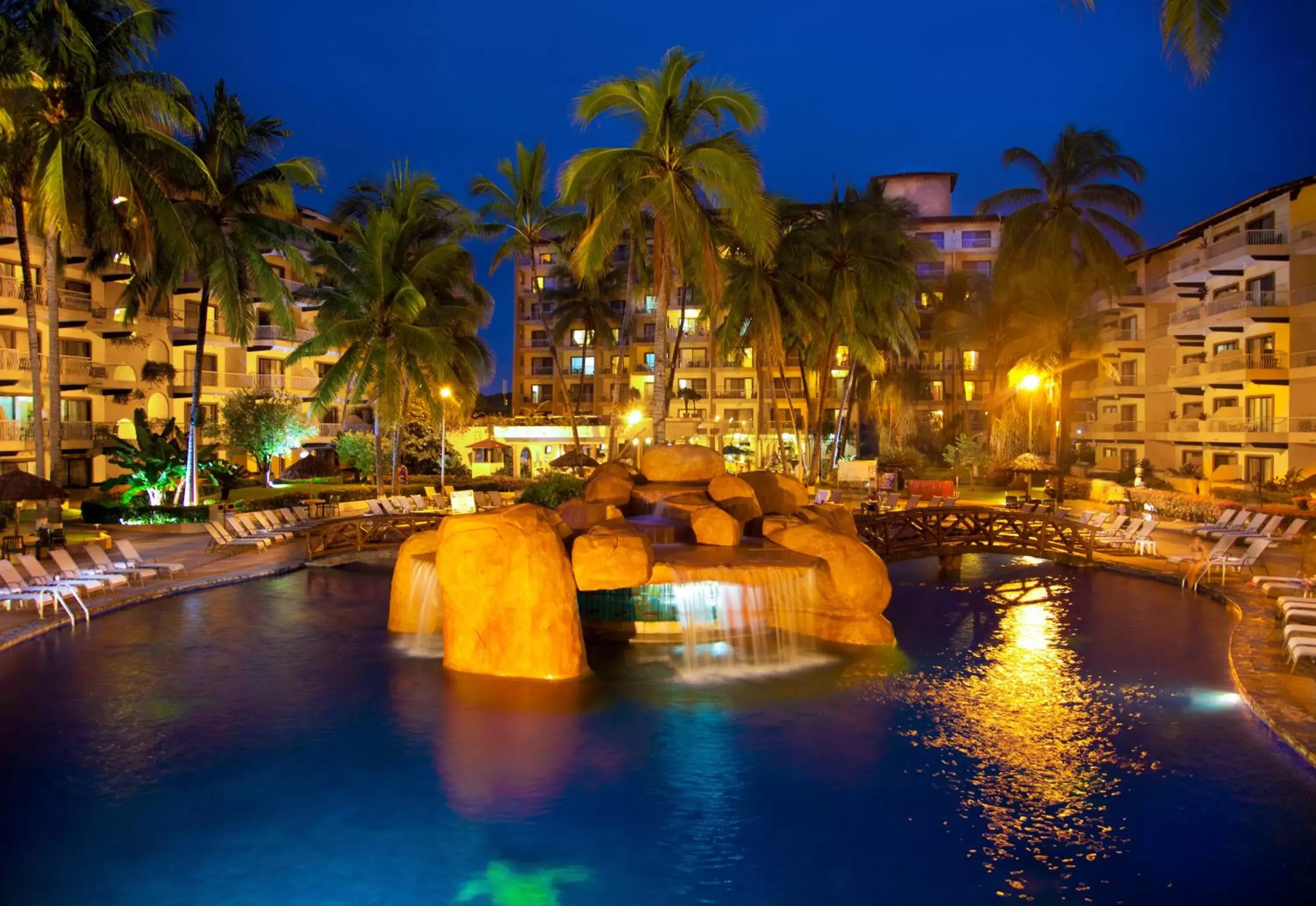 Night in Villa del Palmar Beach Resort & Spa Puerto Vallarta