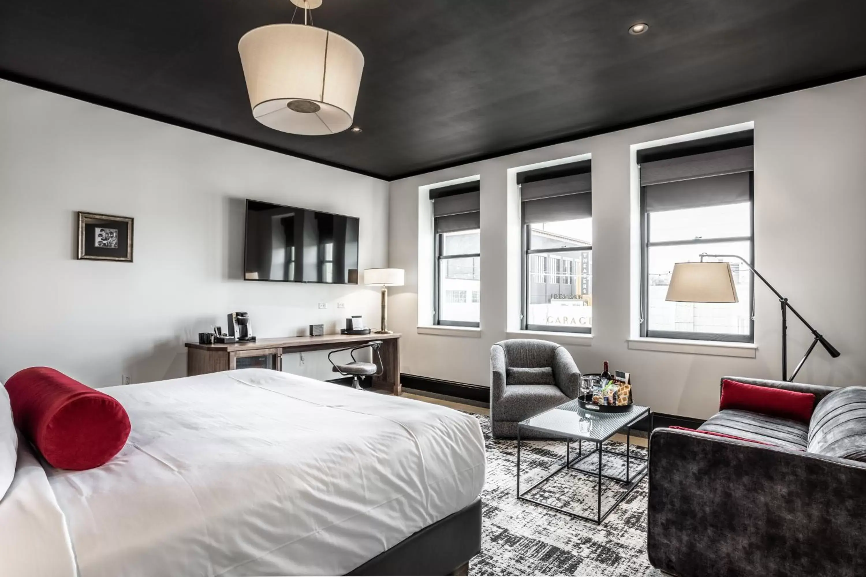 Bed in Bottleworks Hotel Bed in Bottleworks Hotel