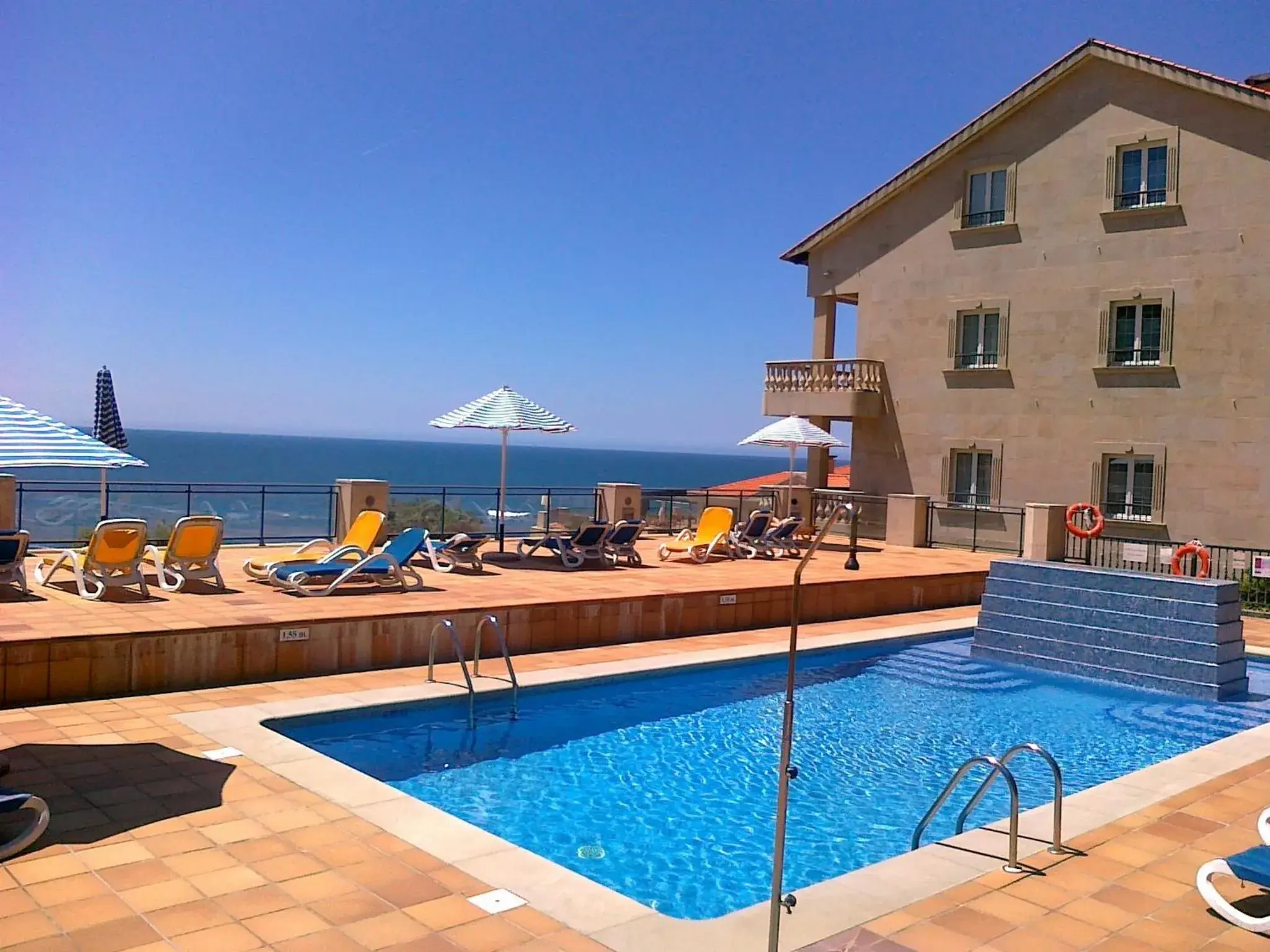 Swimming pool in Talaso Atlántico Swimming pool in Talaso Atlántico