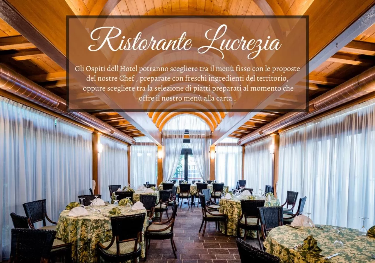 Restaurant/places to eat in Hotel Lucrezia Borgia