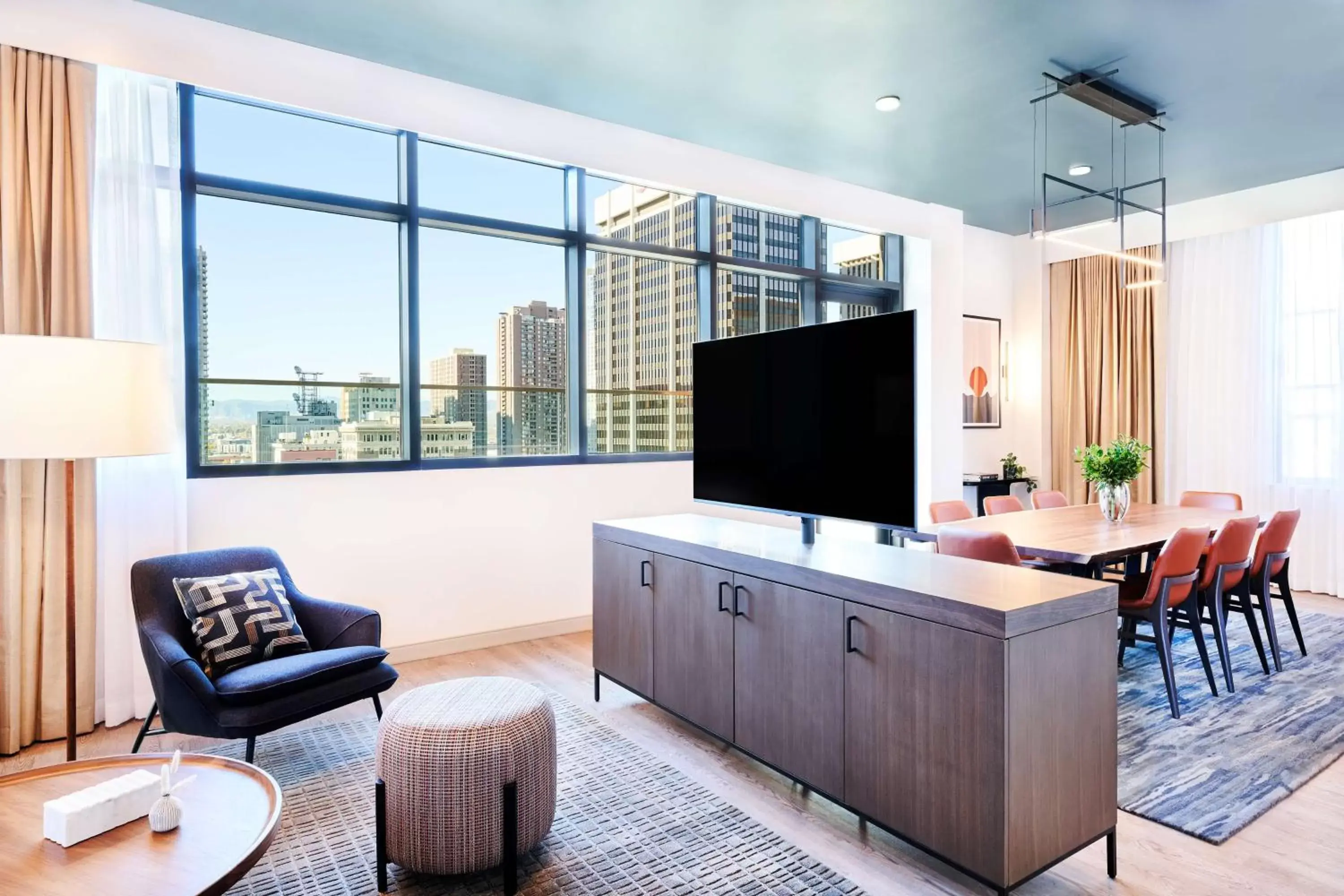 Photo of the whole room, TV/Entertainment Center in Hyatt Centric Downtown Denver