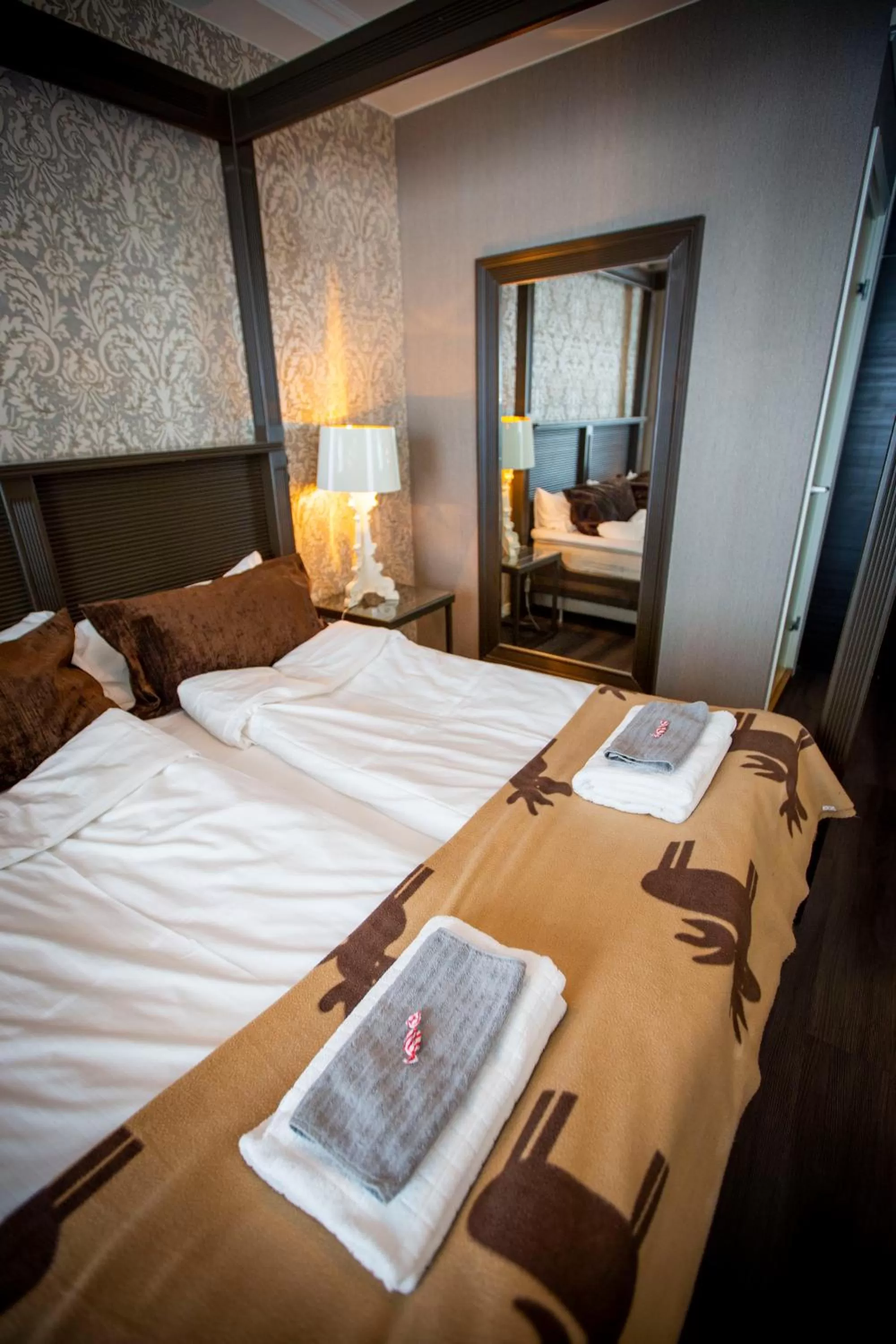 Bed in Hotelli Olof