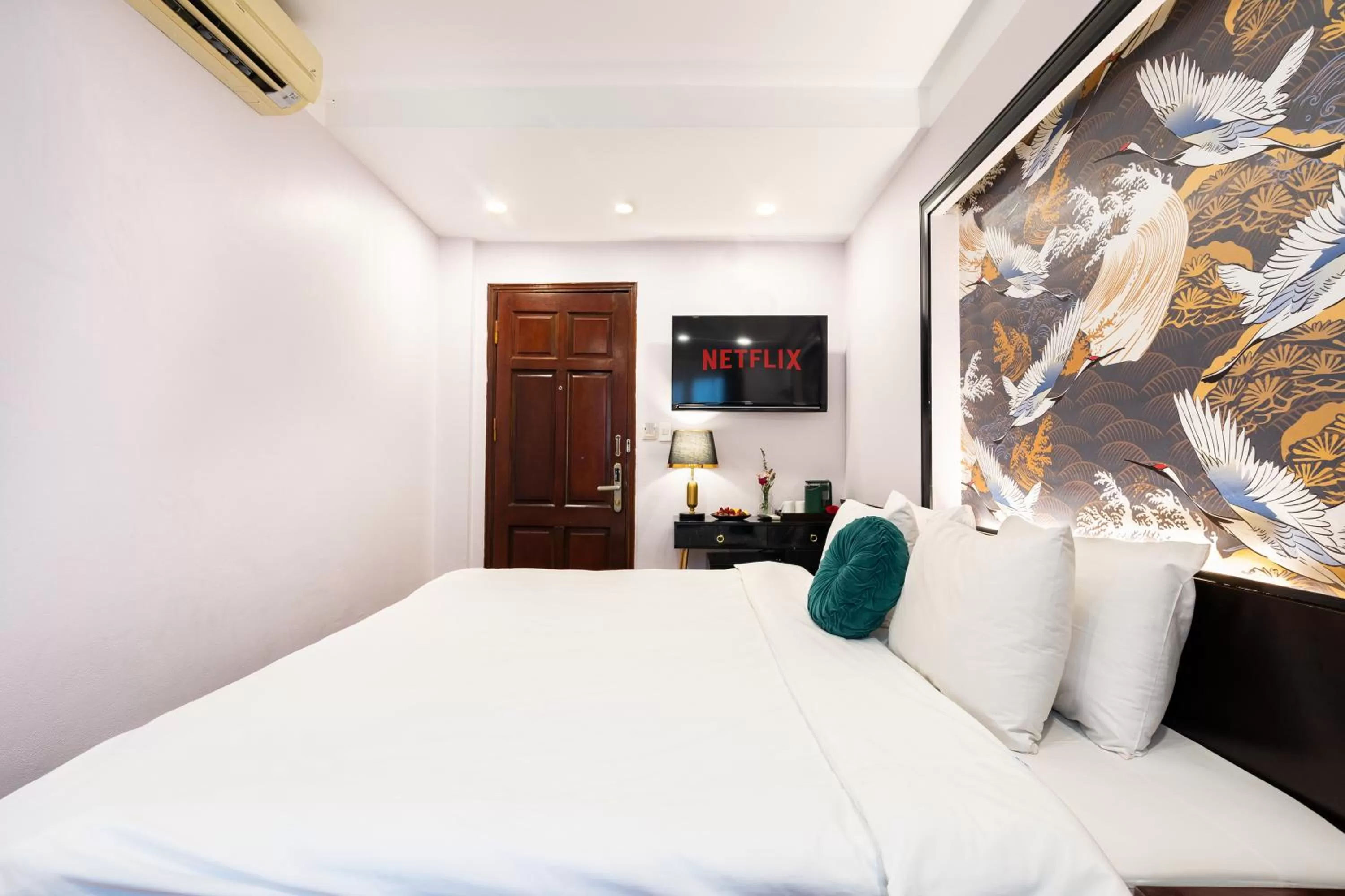 Communal lounge/ TV room, Bed in Hanoi Memory Premier Hotel & Spa