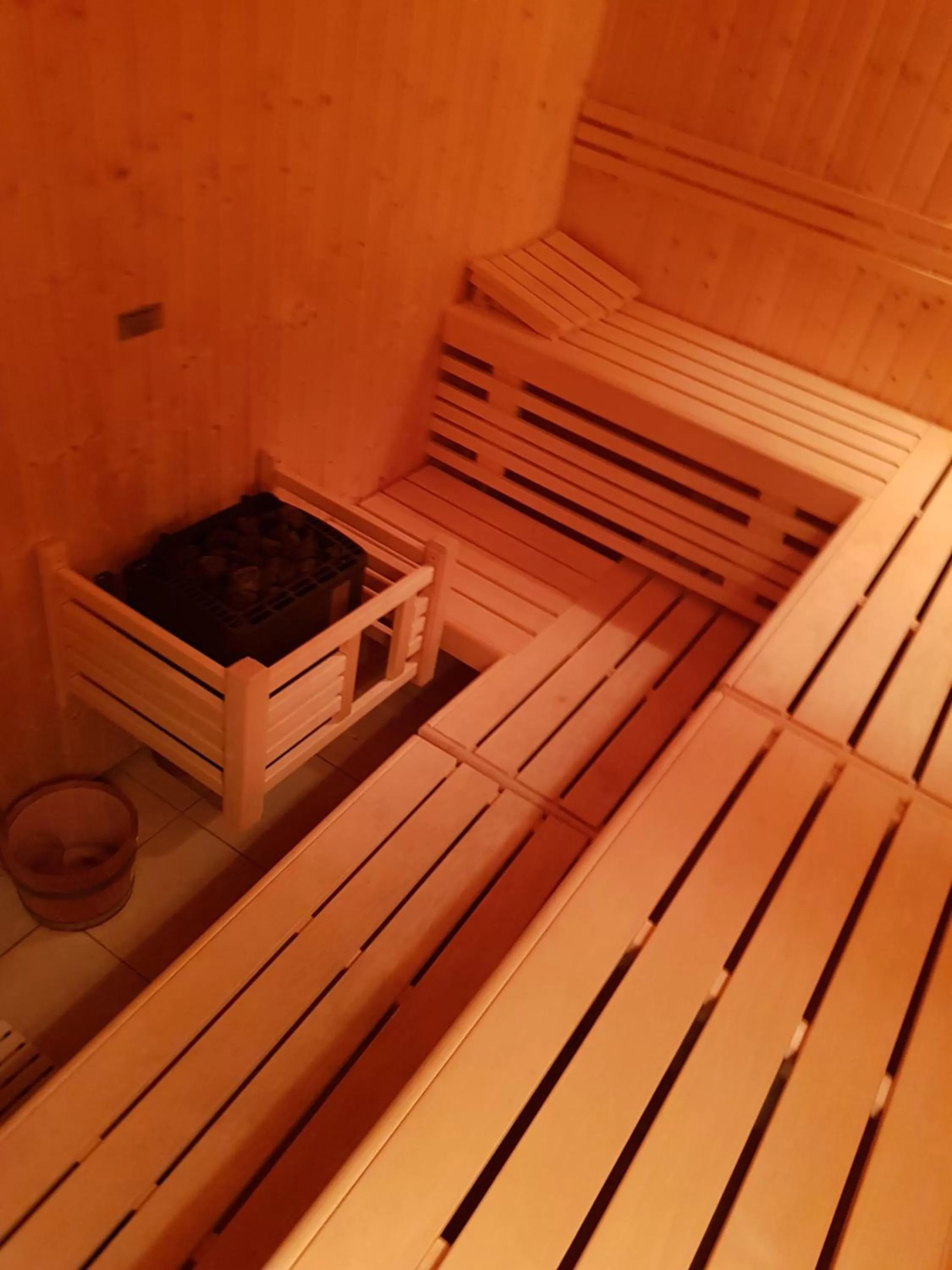 Sauna in Berghotel Natura Bed & Breakfast