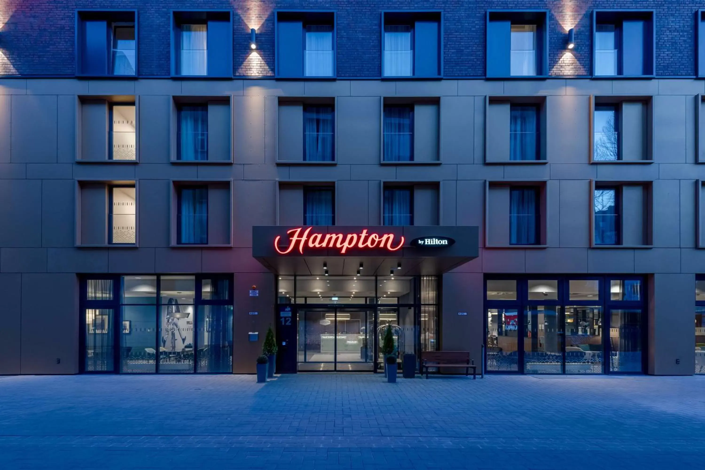 Property Building in Hampton by Hilton Düsseldorf City Centre