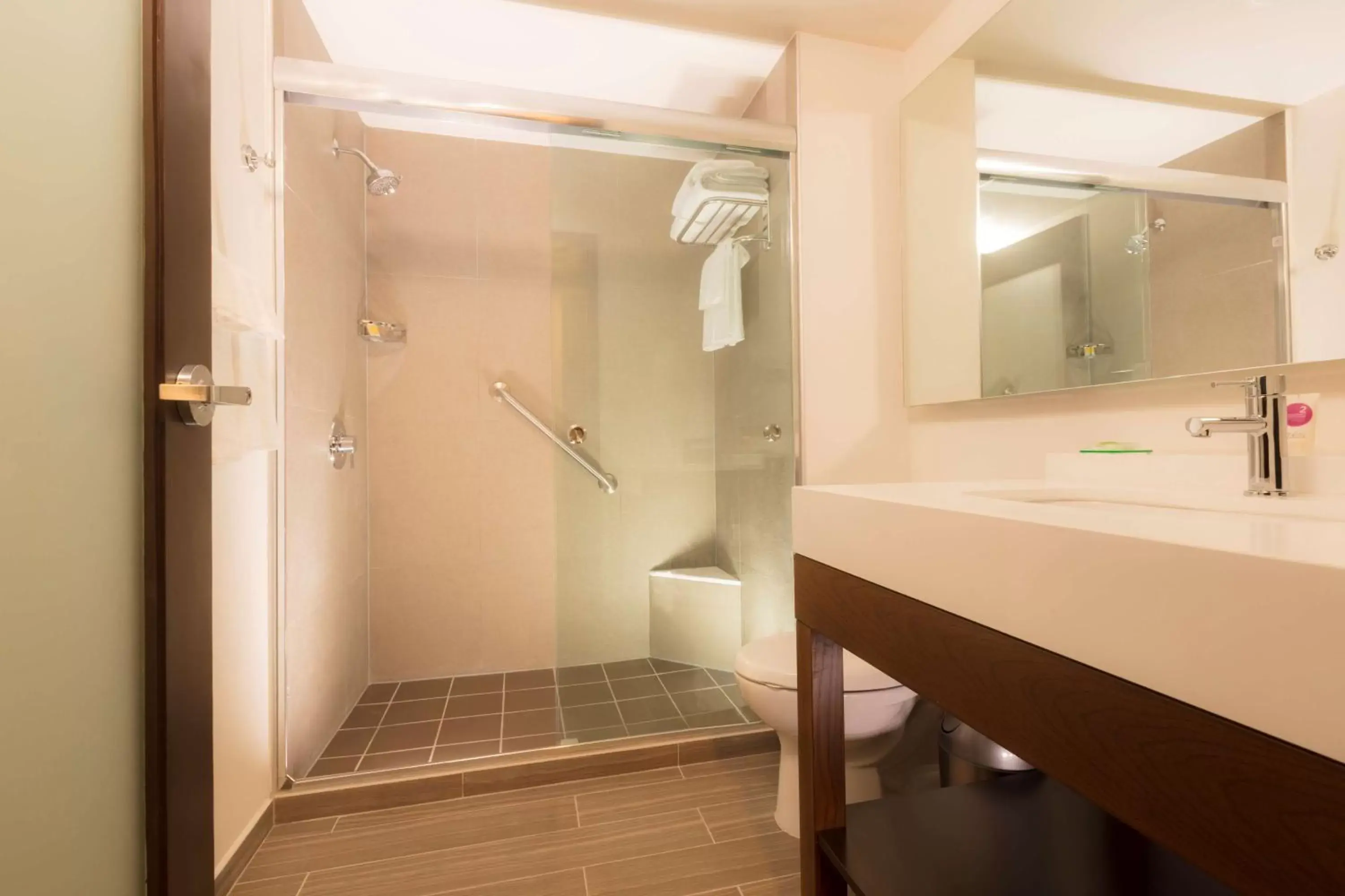 Bathroom in Hyatt Place Aguascalientes Bonaterra Bathroom in Hyatt Place Aguascalientes Bonaterra