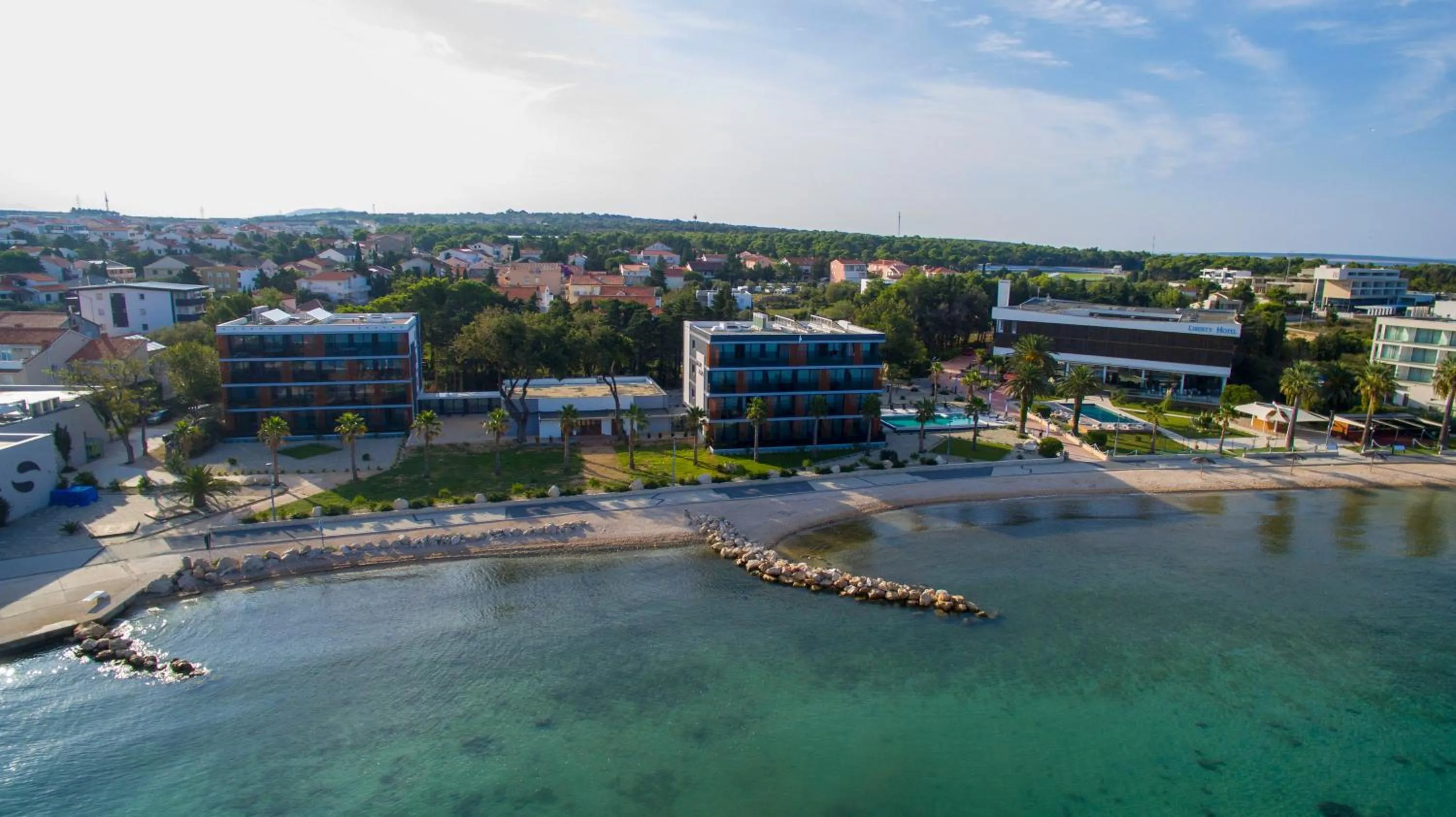 Bird's eye view in LIBERTY PLAZA