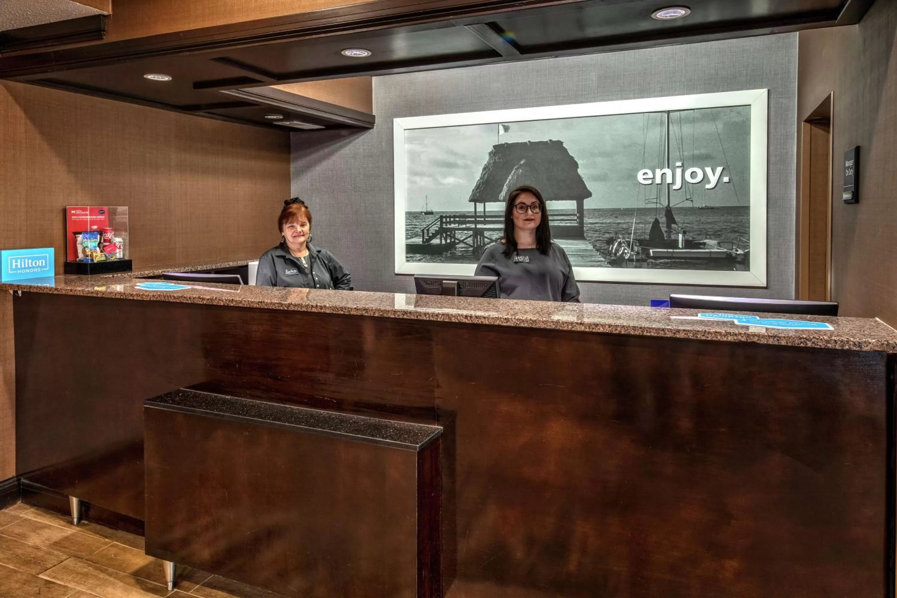 Lobby or reception in Hampton Inn Tullahoma