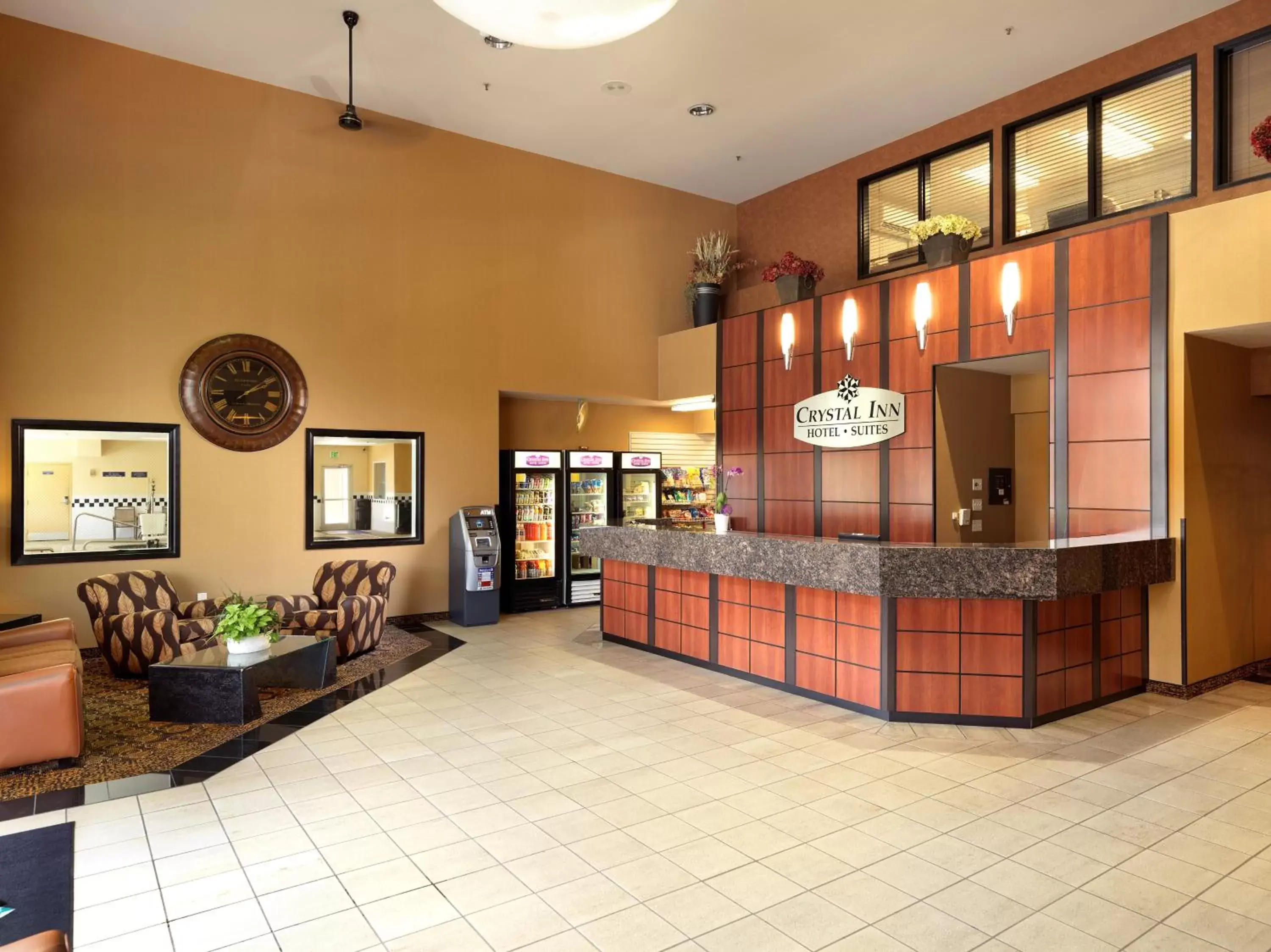Lobby or reception, Lobby/Reception in Crystal Inn Hotel & Suites - West Valley City