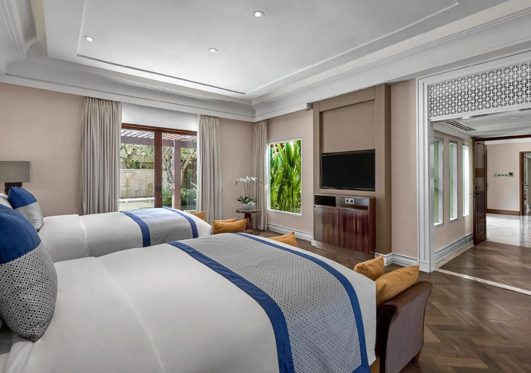 Bed in Suites & Villas at Sofitel Bali