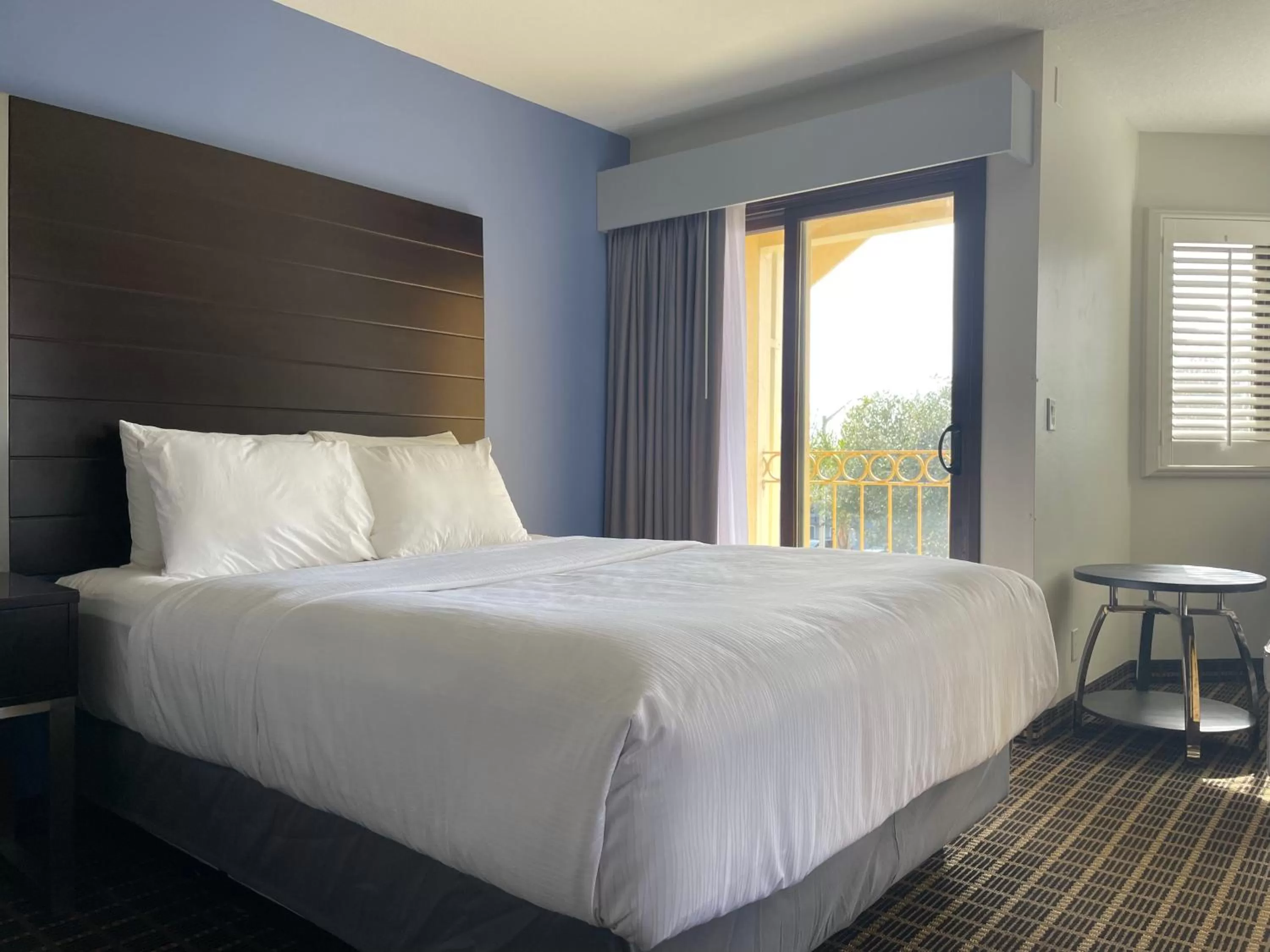 Bed in Hotel Solares