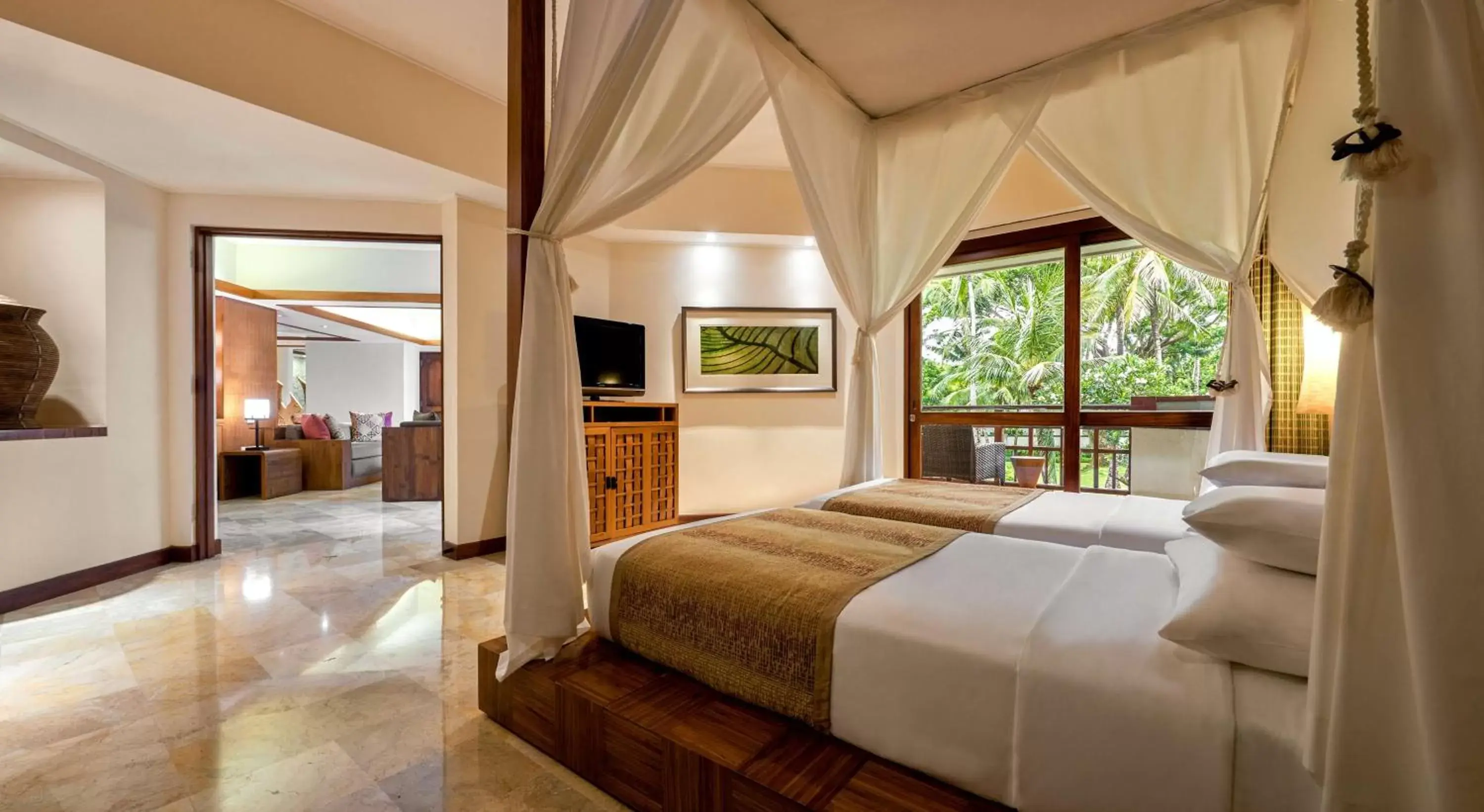 Photo of the whole room, Bed in Grand Hyatt Bali