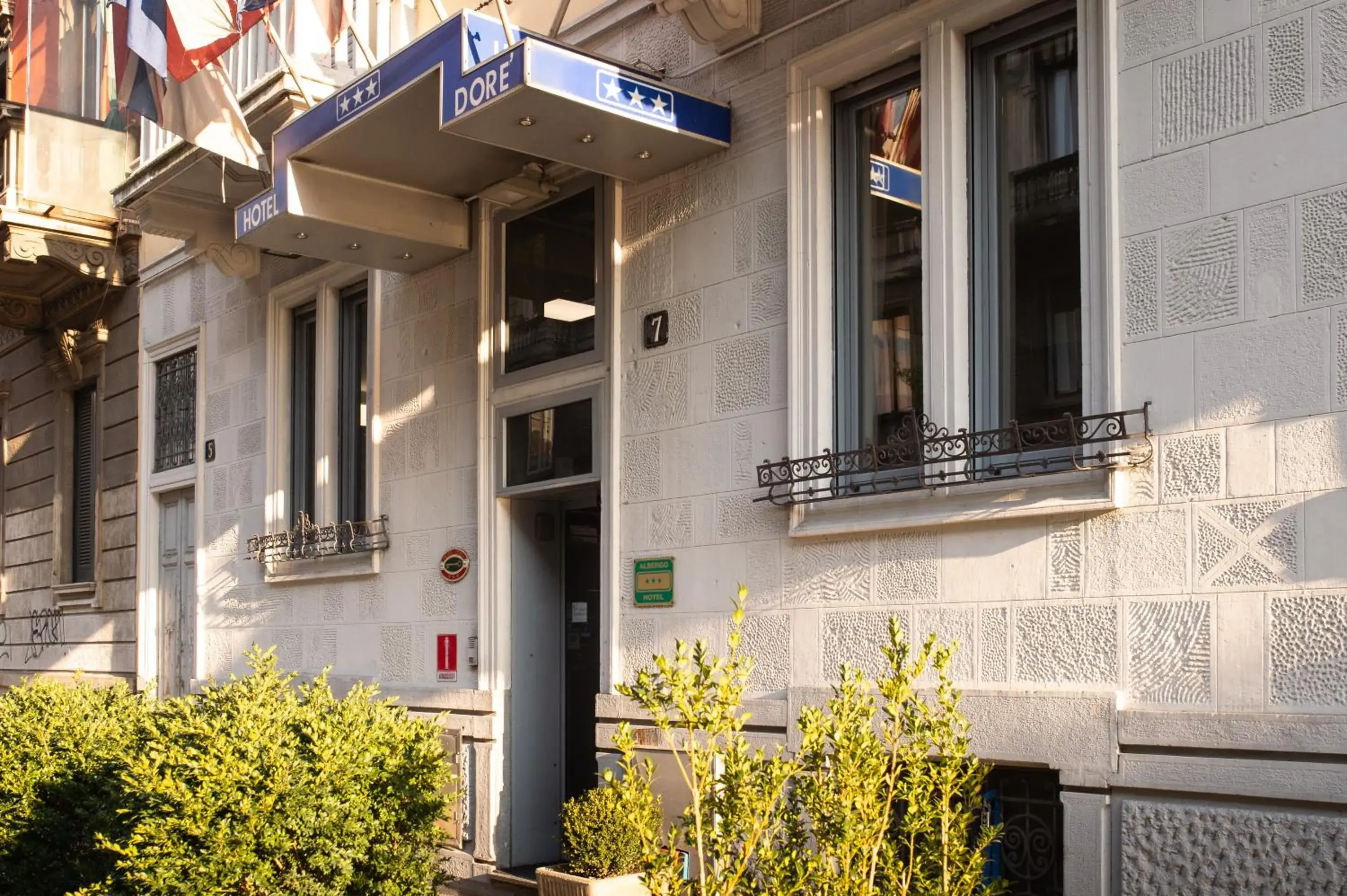 Facade/entrance in Hotel Dor