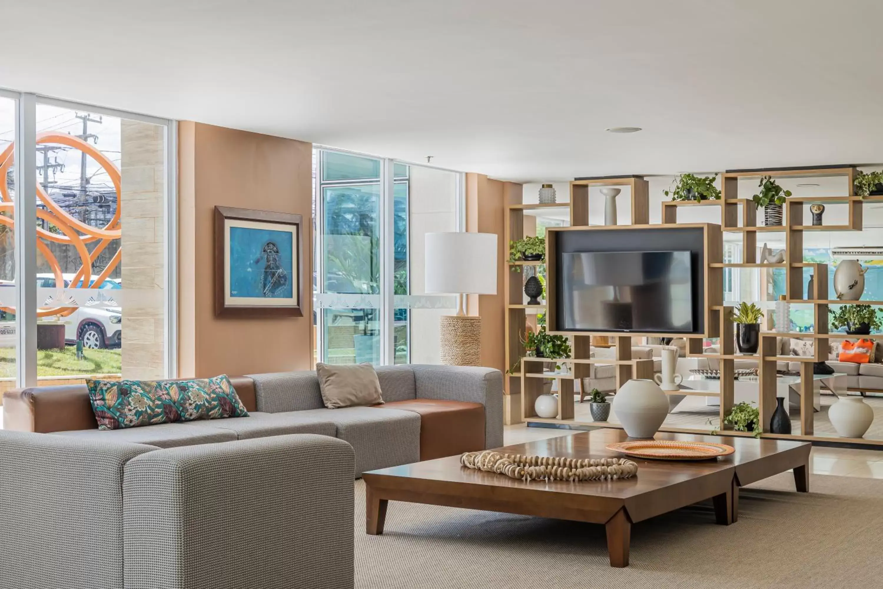 Lobby or reception, Seating Area in Gran Mareiro Hotel