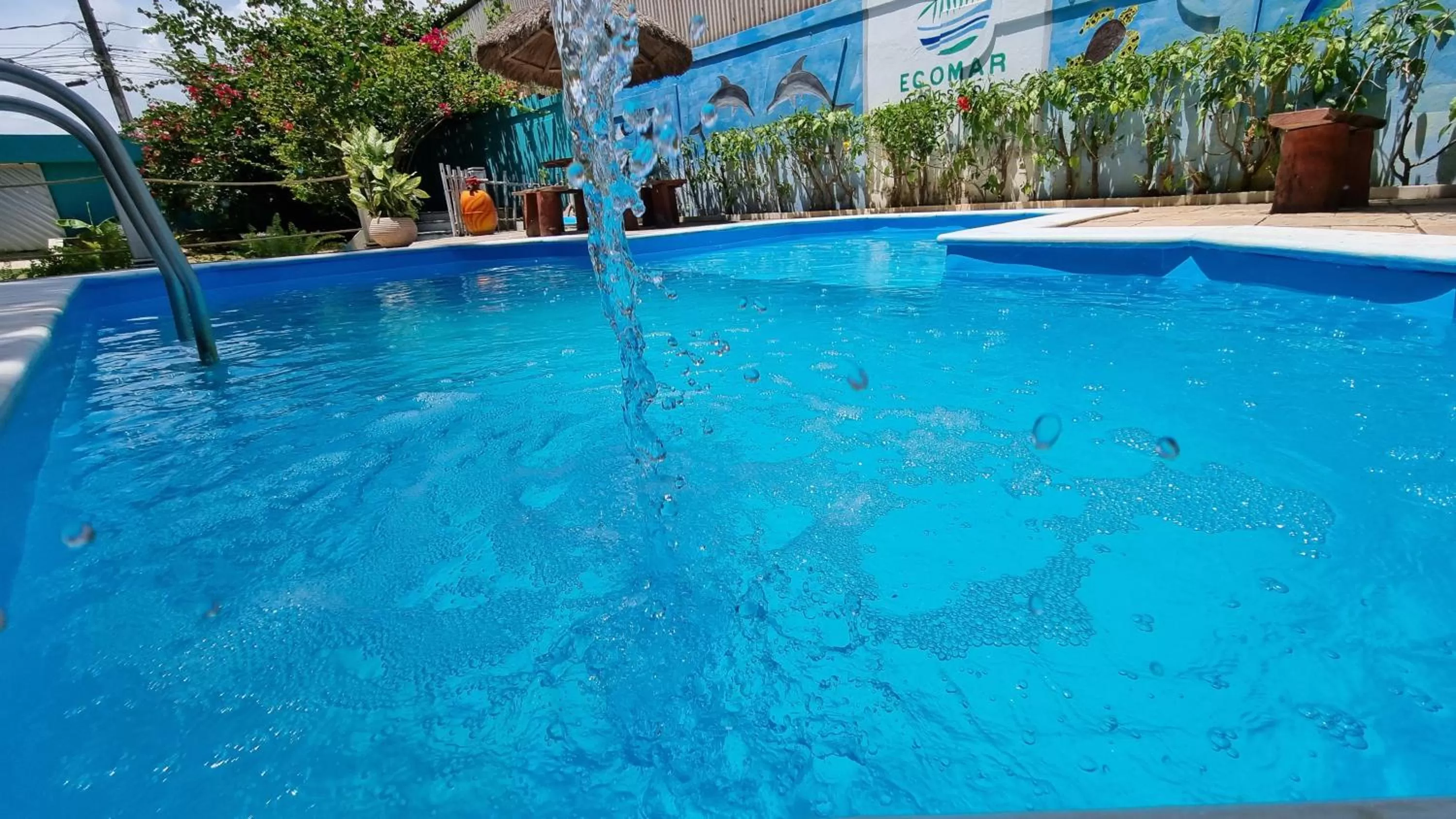Swimming pool in Ecomar Pousada