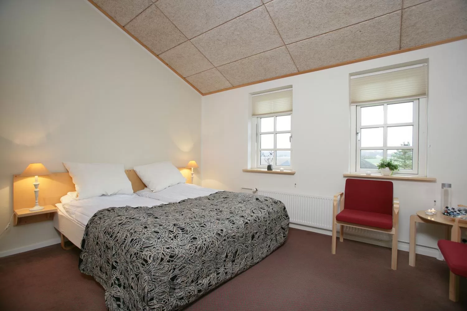 Bed in Vilcon Hotel & Konferencegaard